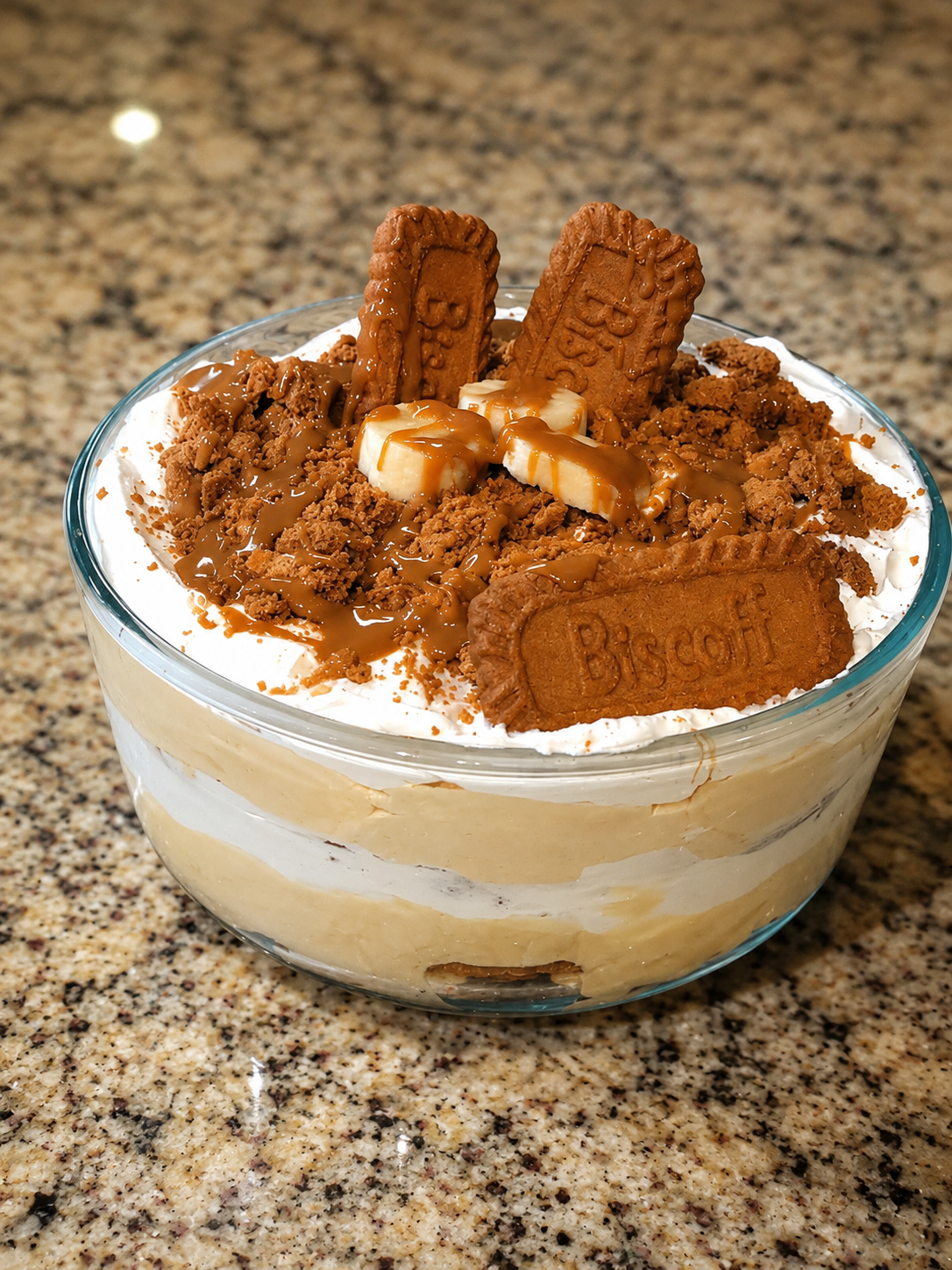 Biscoff Banana Pudding