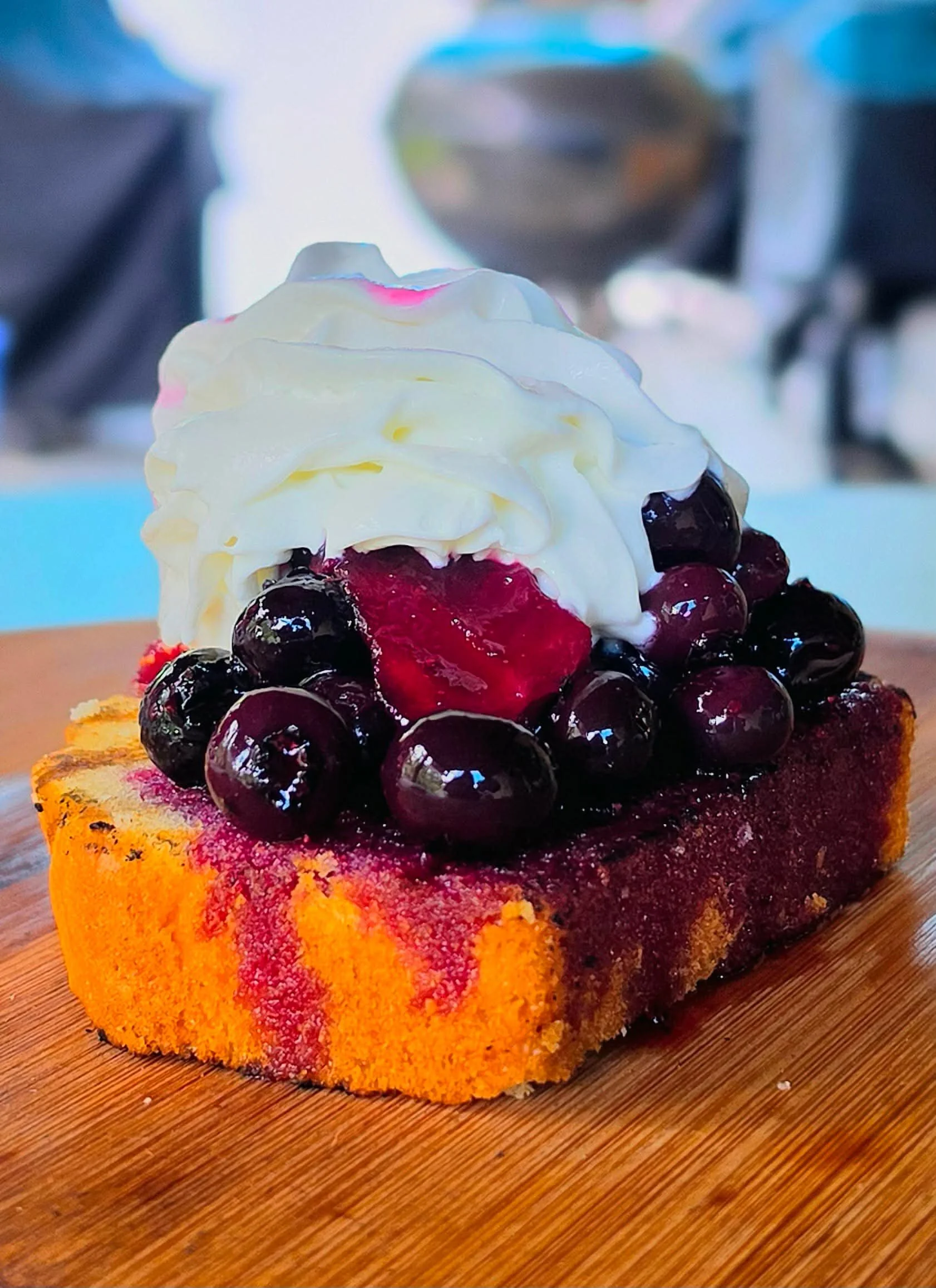 Grilled Pound Cake