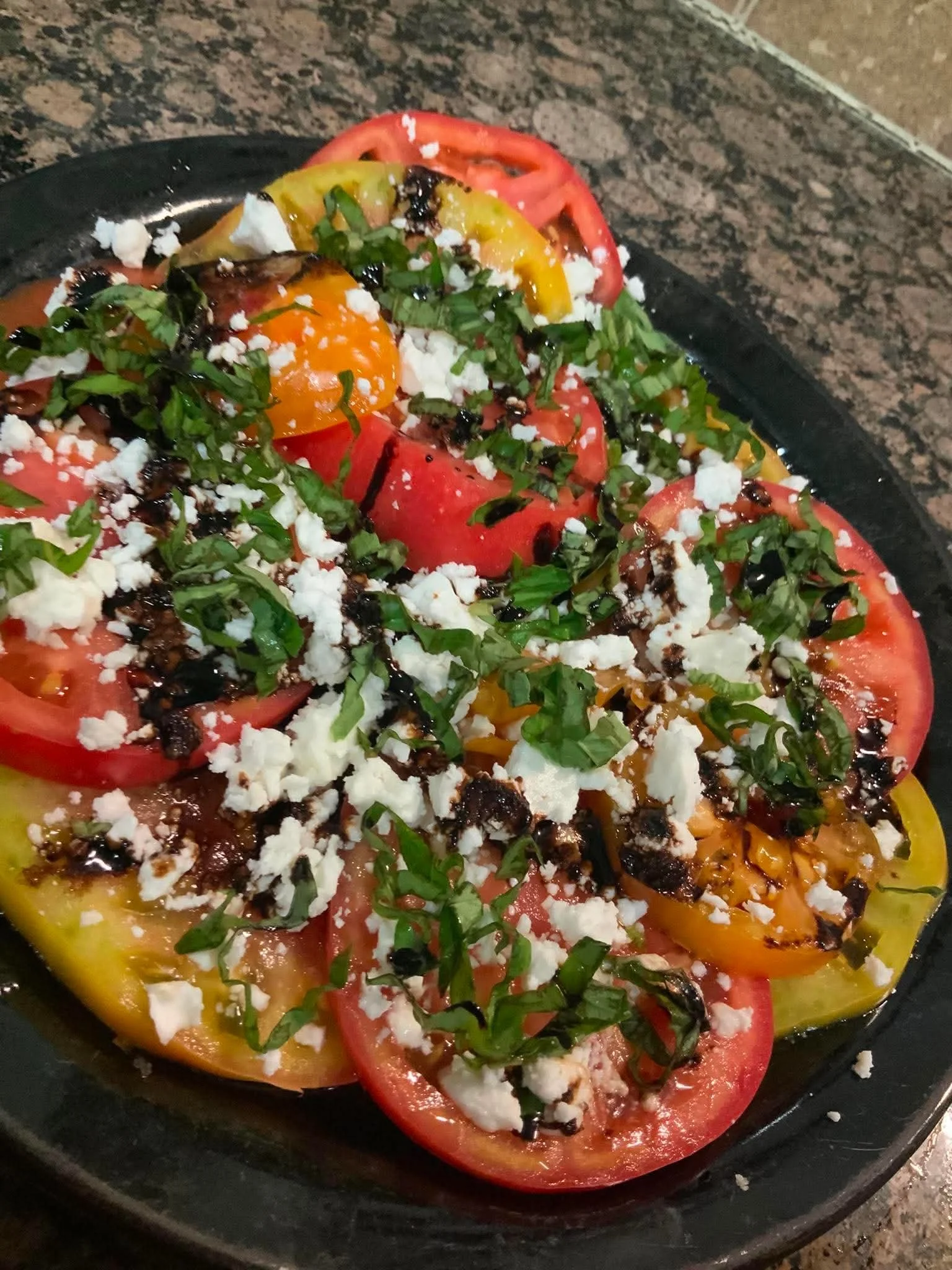 Heirloom Tomato &amp; Feta Salad