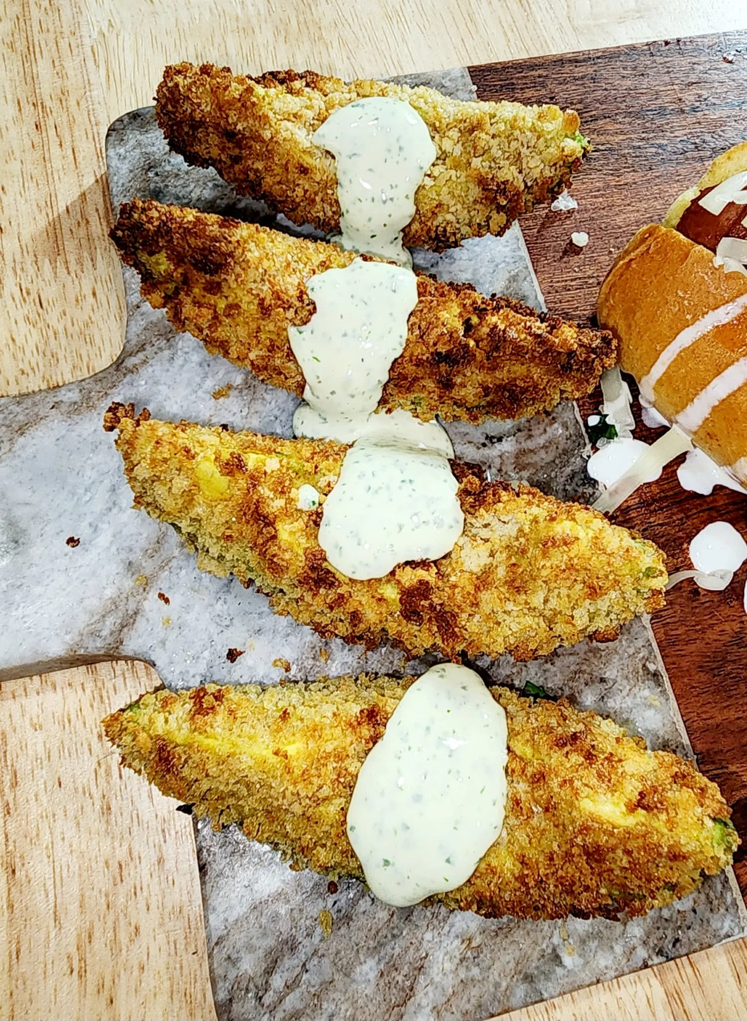 Crispy Avocado Wedges