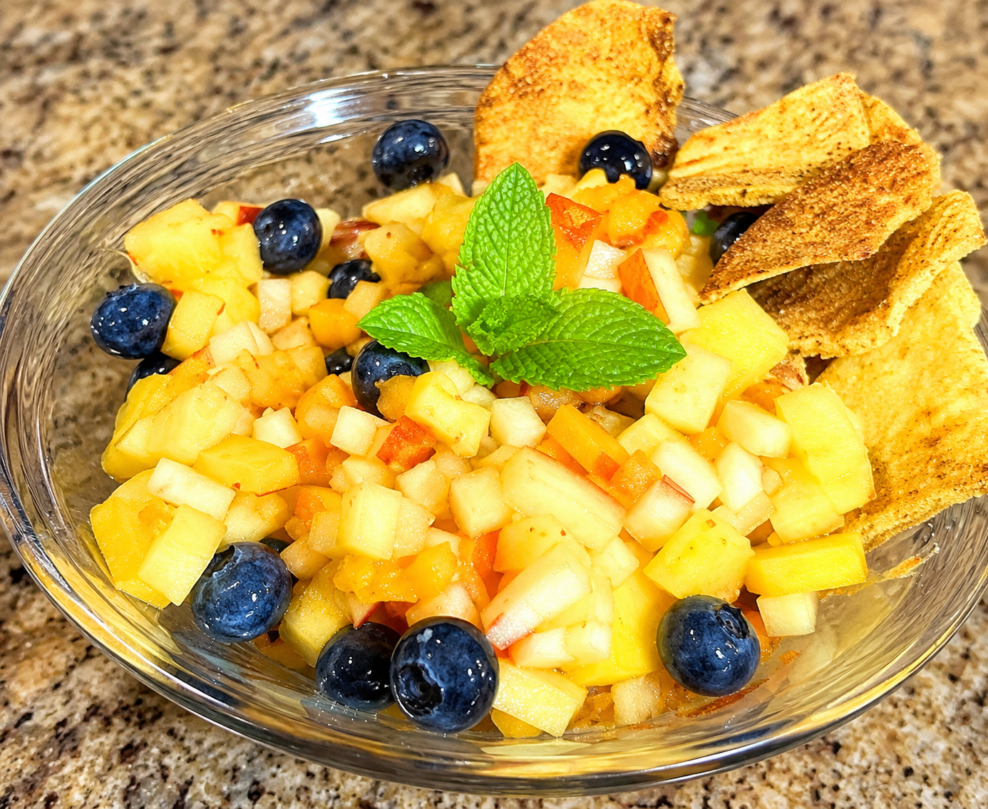 Summer Stone Fruit Salsa with Pineapple