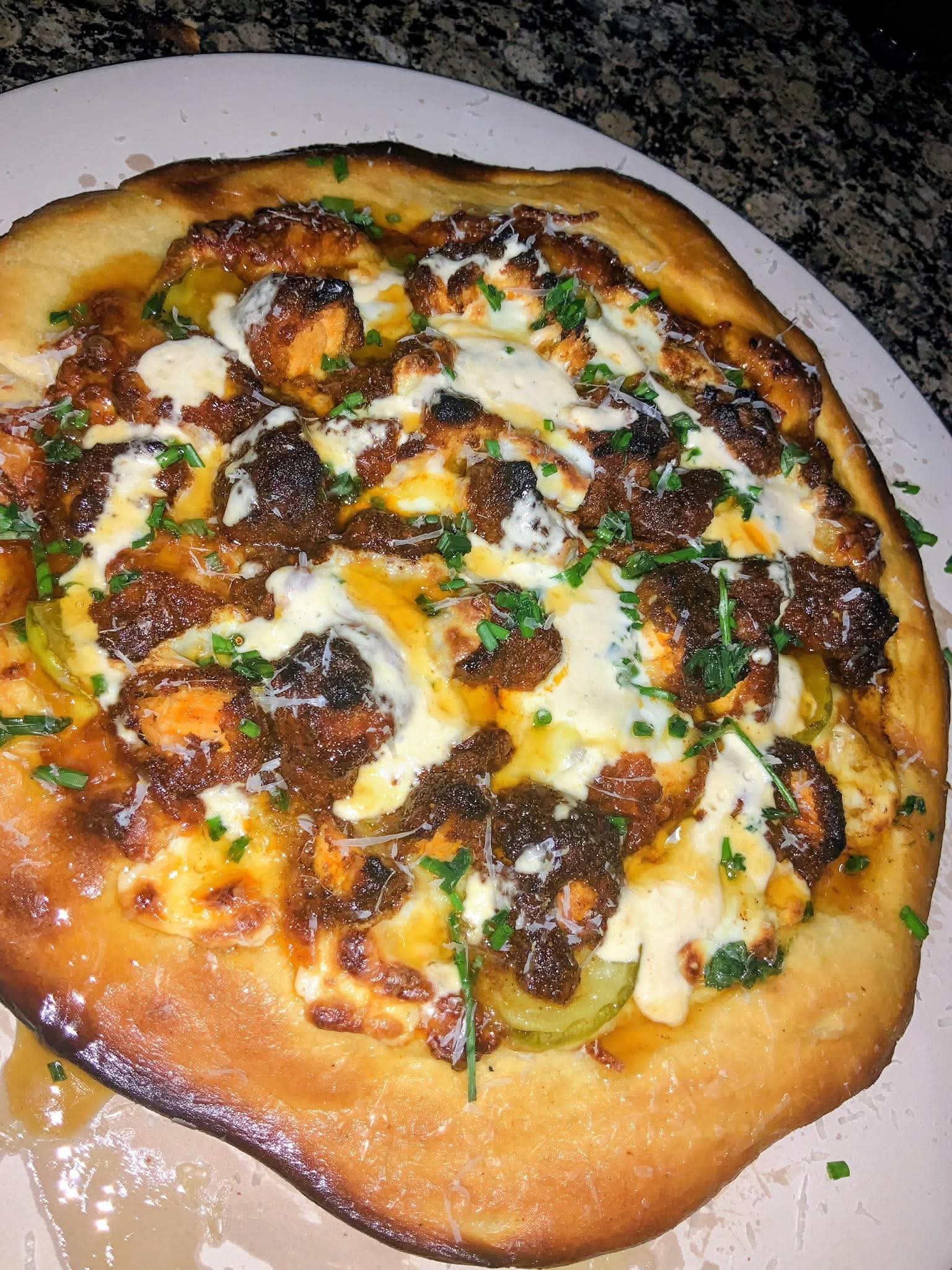 Hot Chicken Pizza