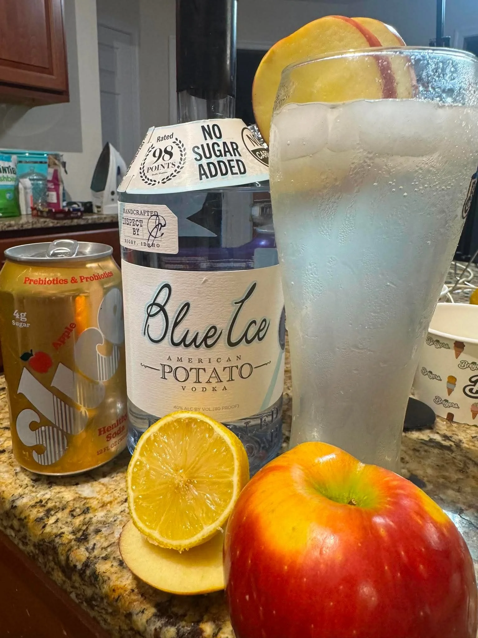 Blue Apple Fizz