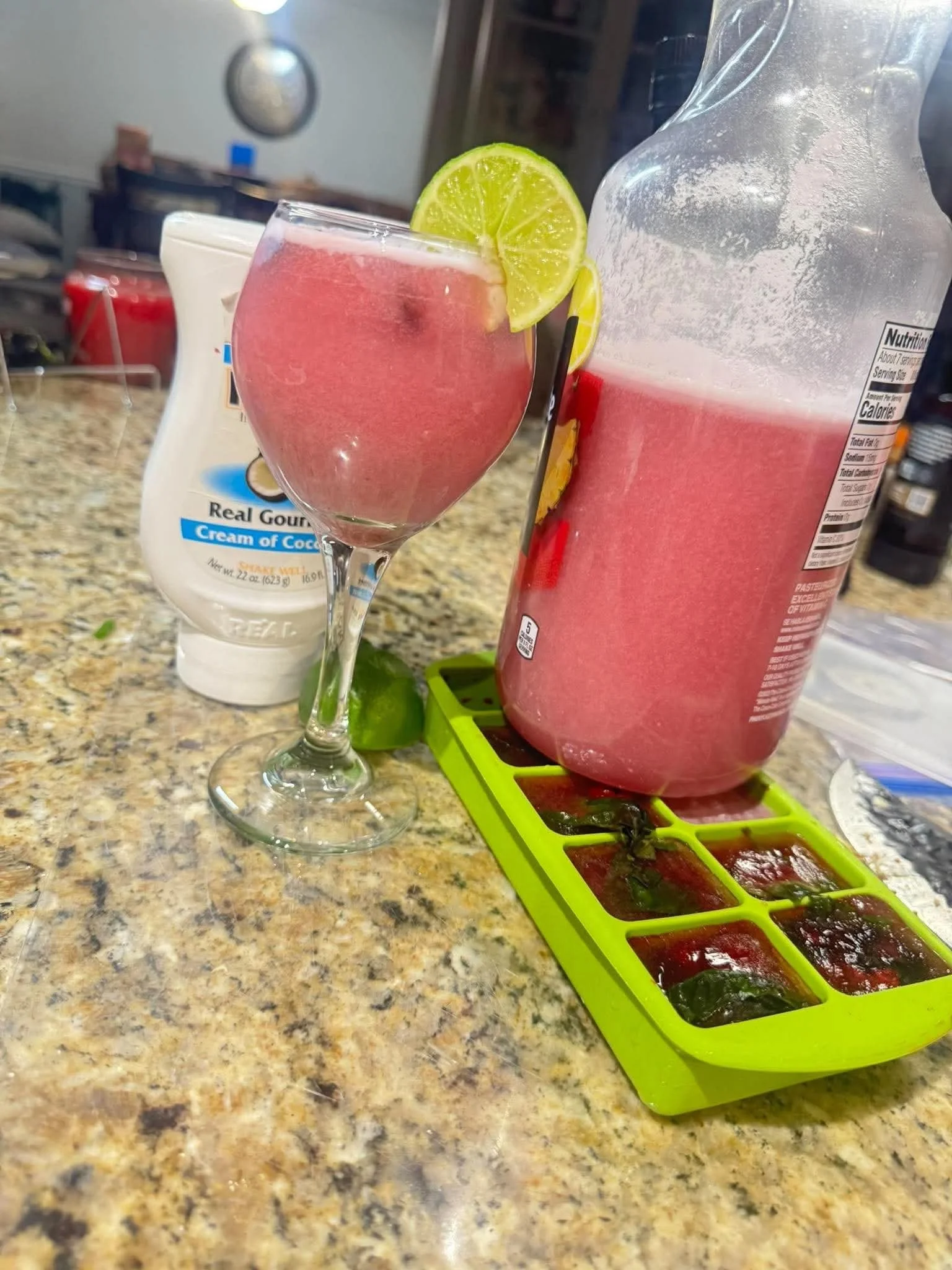 Garden Party Coconut Punch