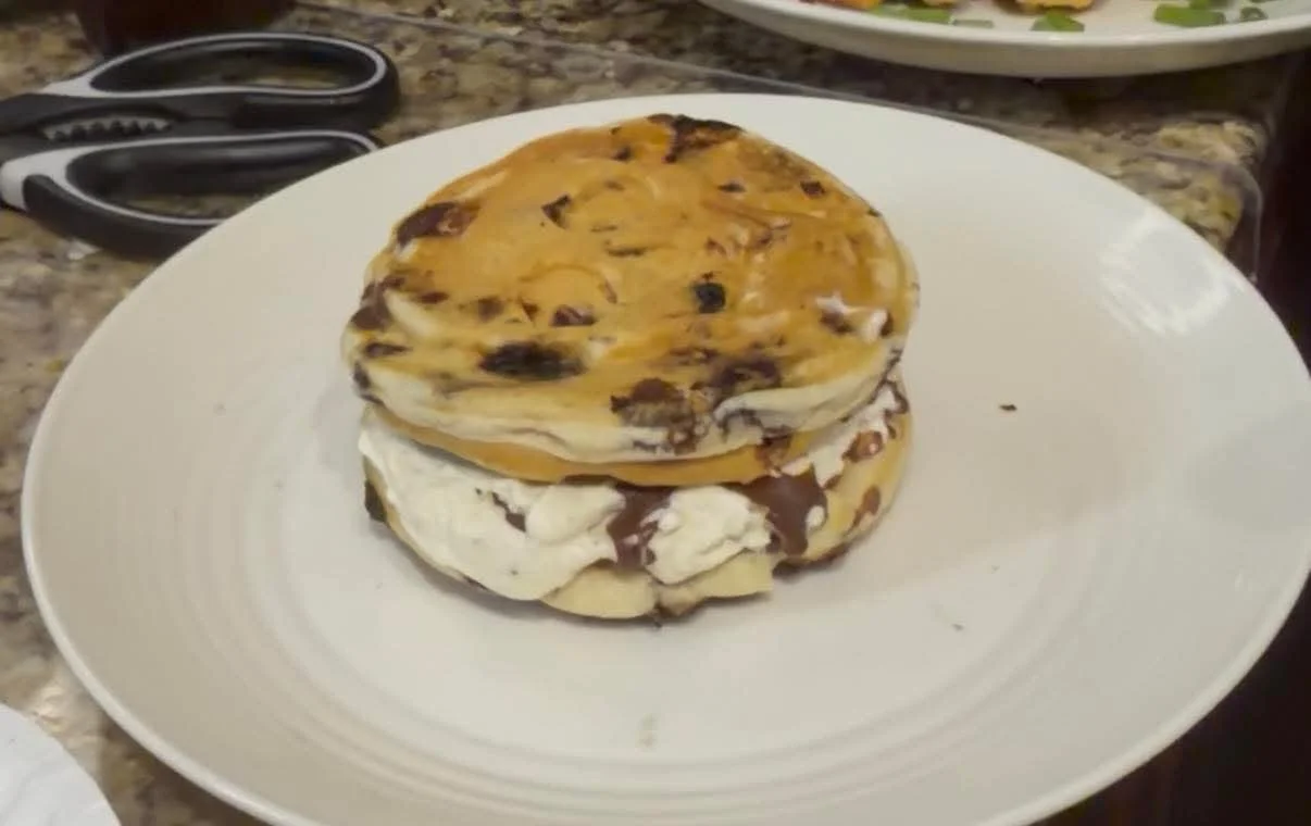 Viral Ice Cream Waffles