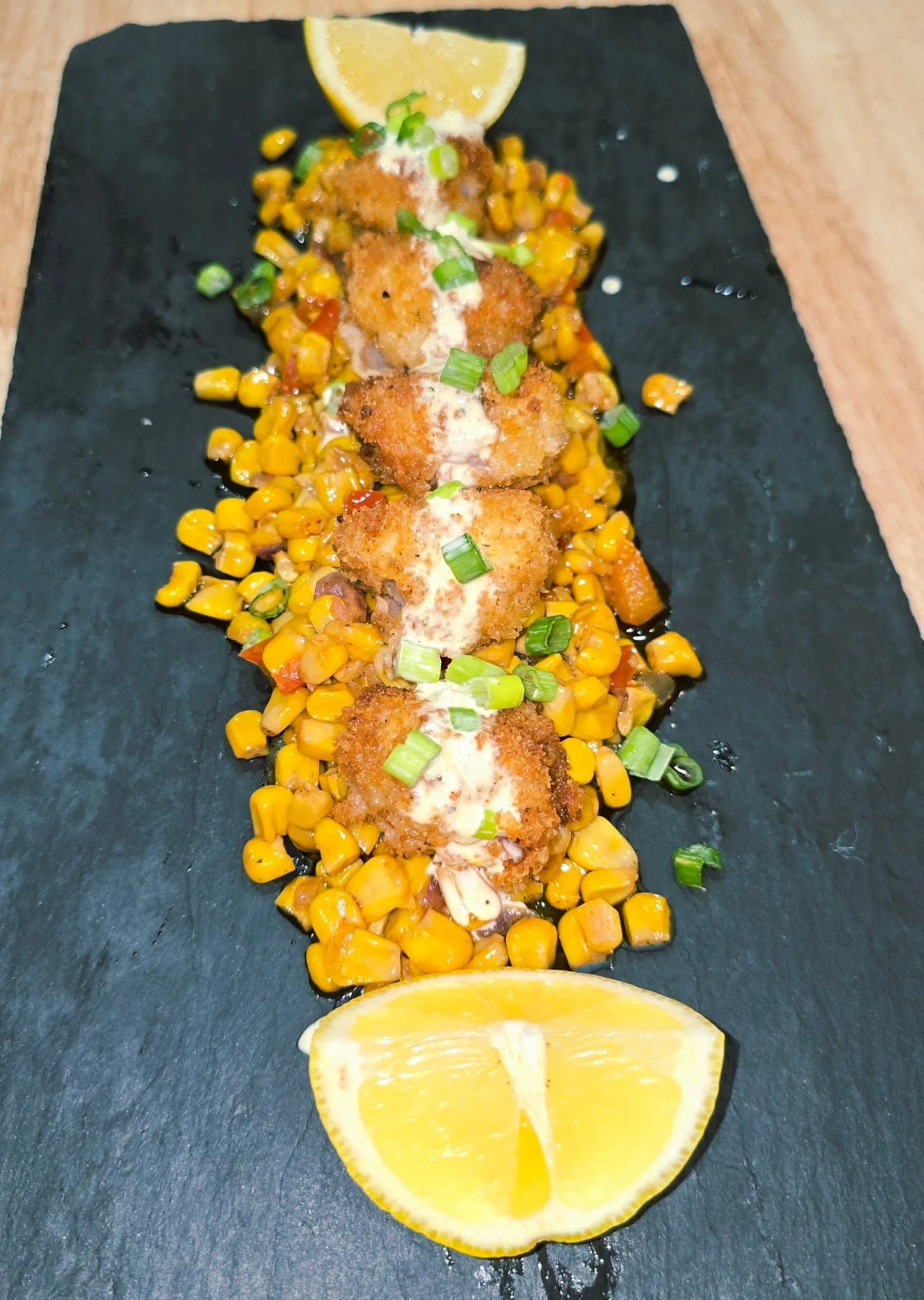 Crispy Panko Fried Scallops