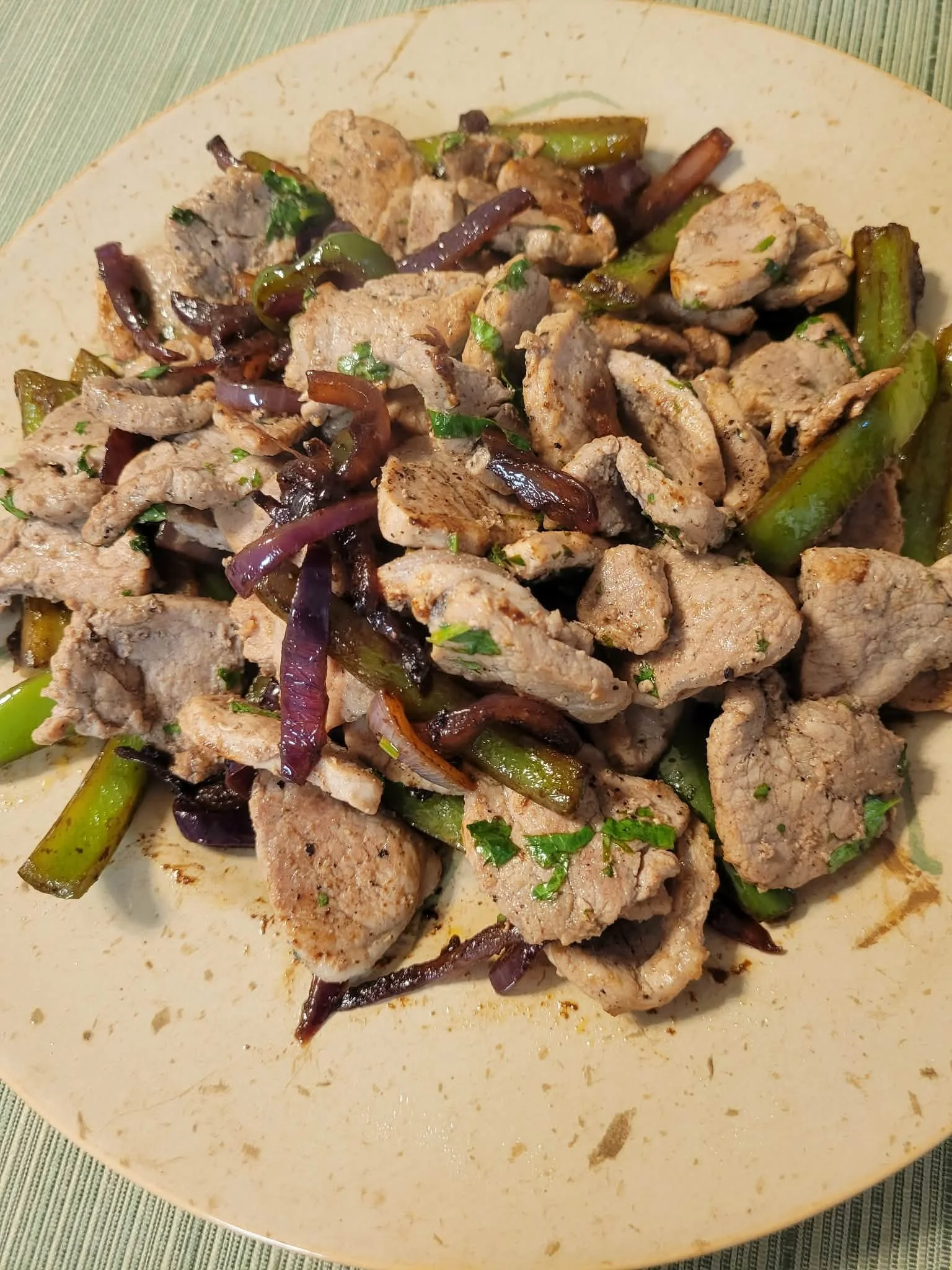 Pork Fajitas
