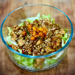 Asian Lettuce Wrap Bowls