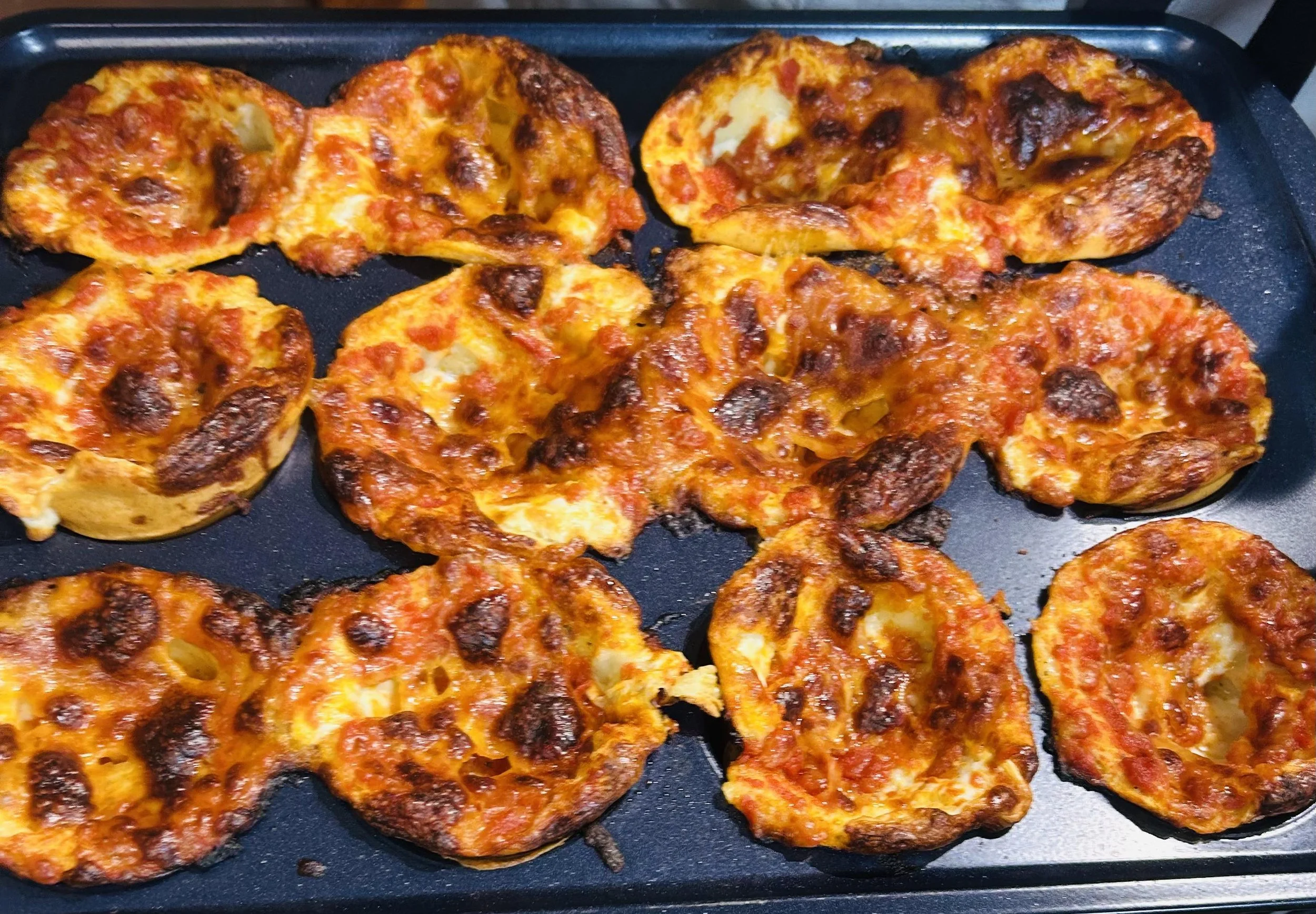 Protein Packed Pizza Pizza Bites
