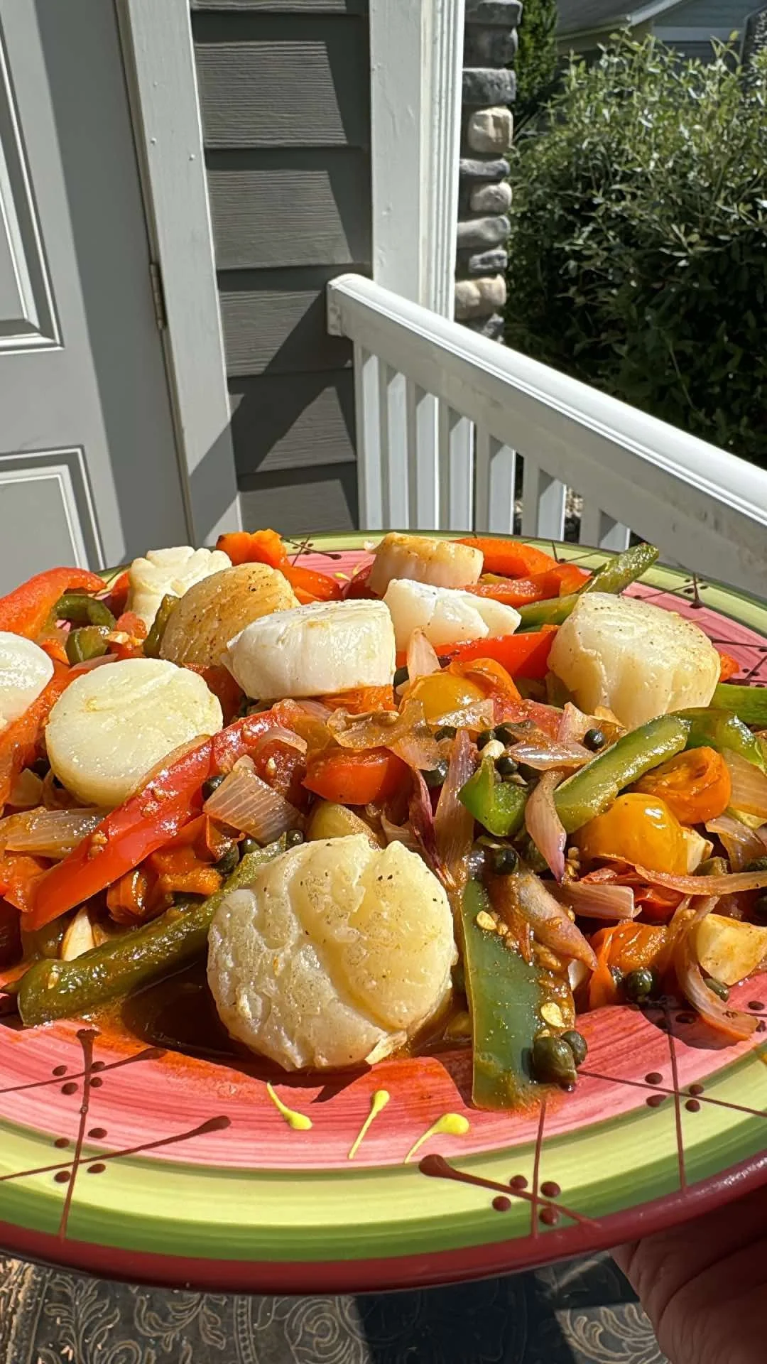 Easy Mediterranean-Style Scallops Recipe
