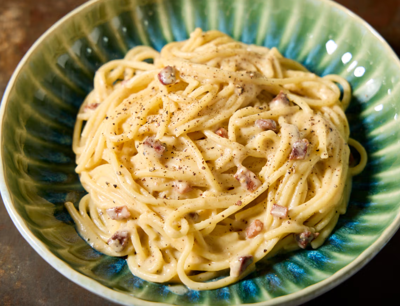 Skillet Spaghetti alla Carbonara