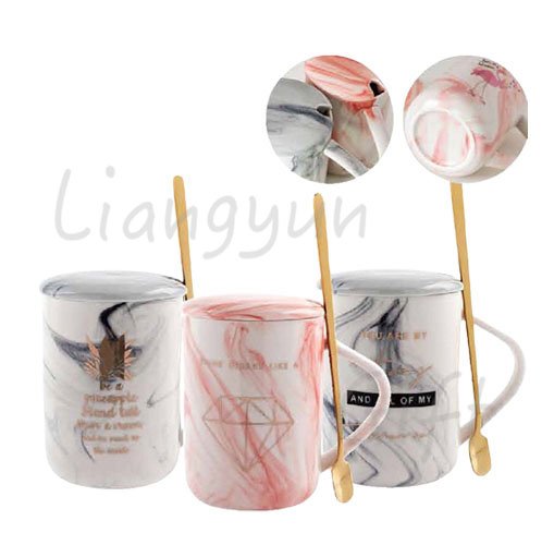 LYN-61C大理石紋瓷杯+金色湯匙 杯子贈品.jpg