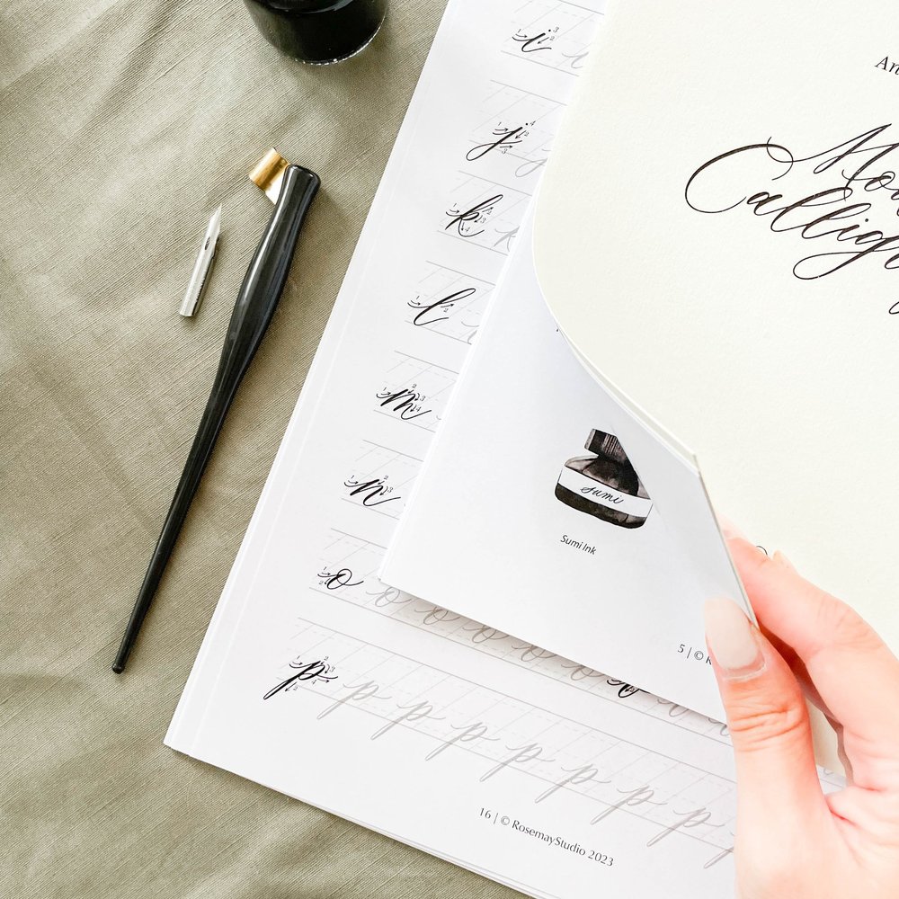 Modern Calligraphy Kit — Rosemay Studio