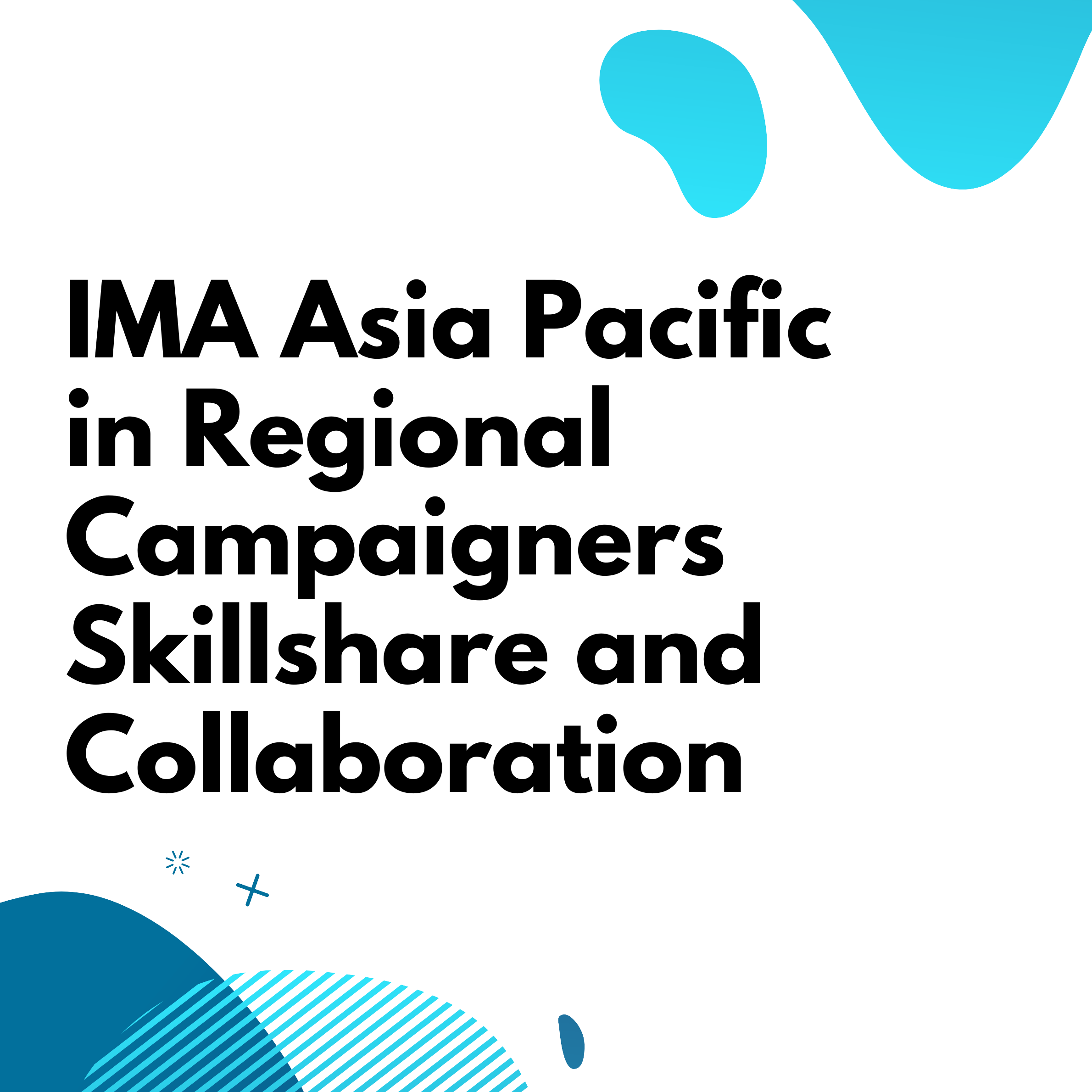 IMA Asia Pacific in Regional Campaigners Skillshare and Collaboration