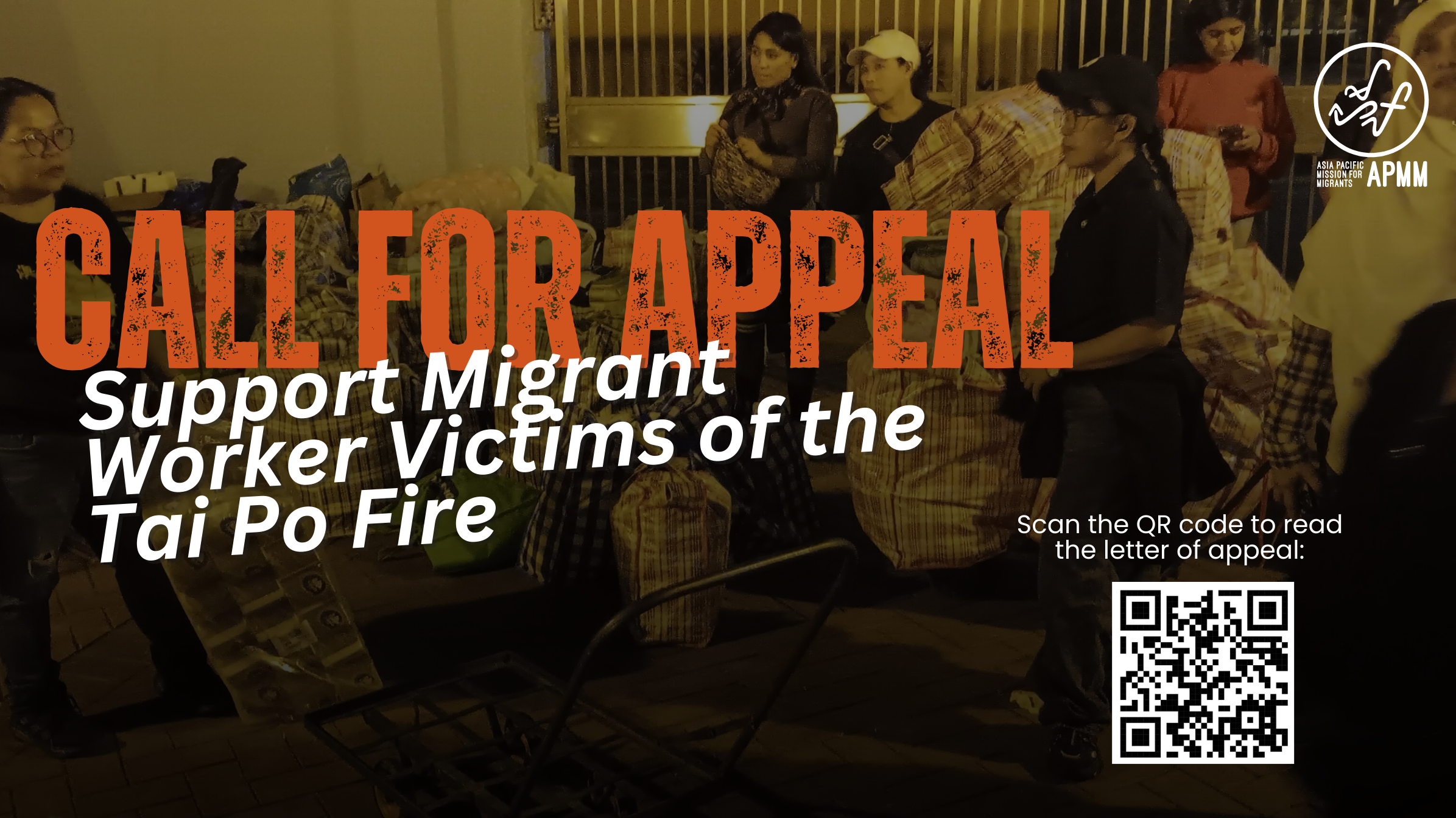 Call for appeal: Support Migrant Worker Victims of the Tai Po Fire