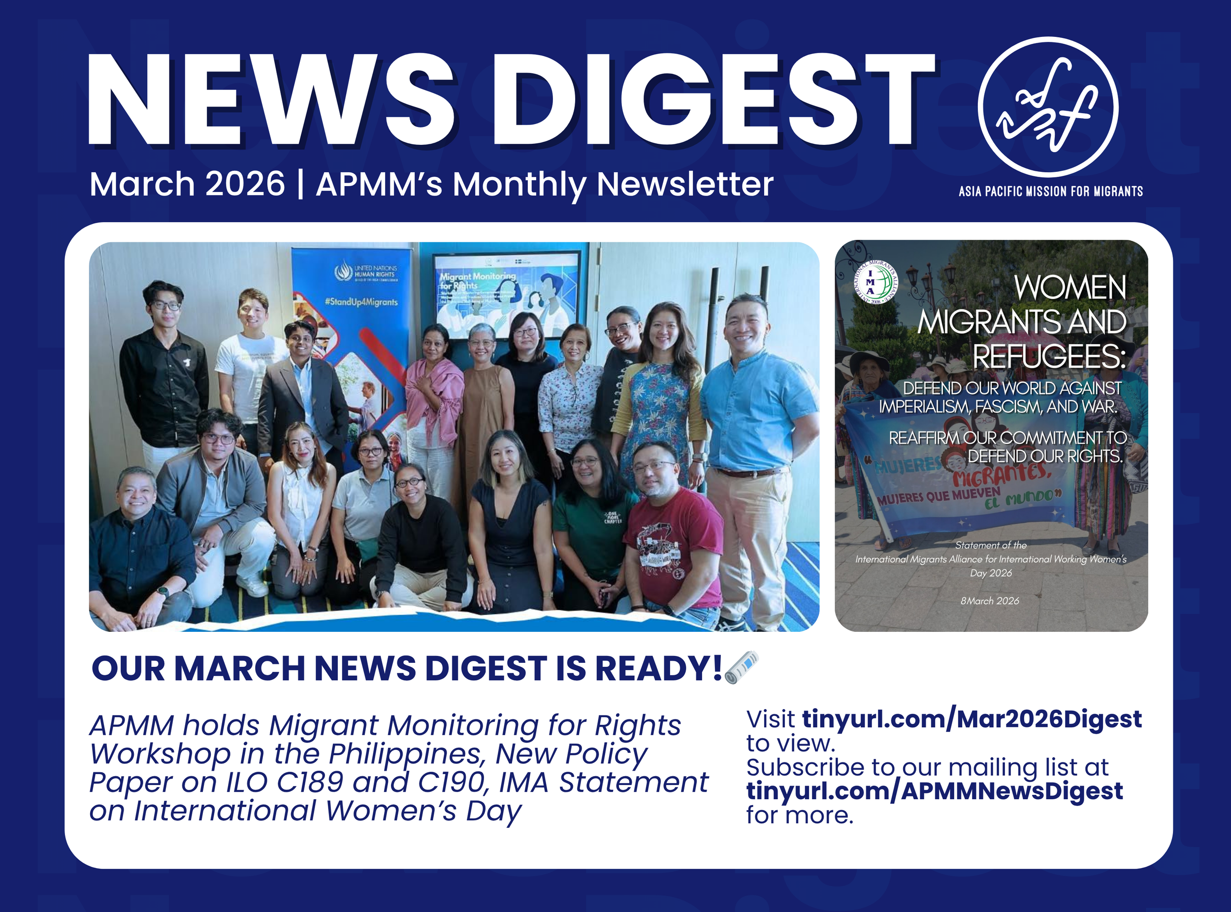 Our March News Digest is ready!