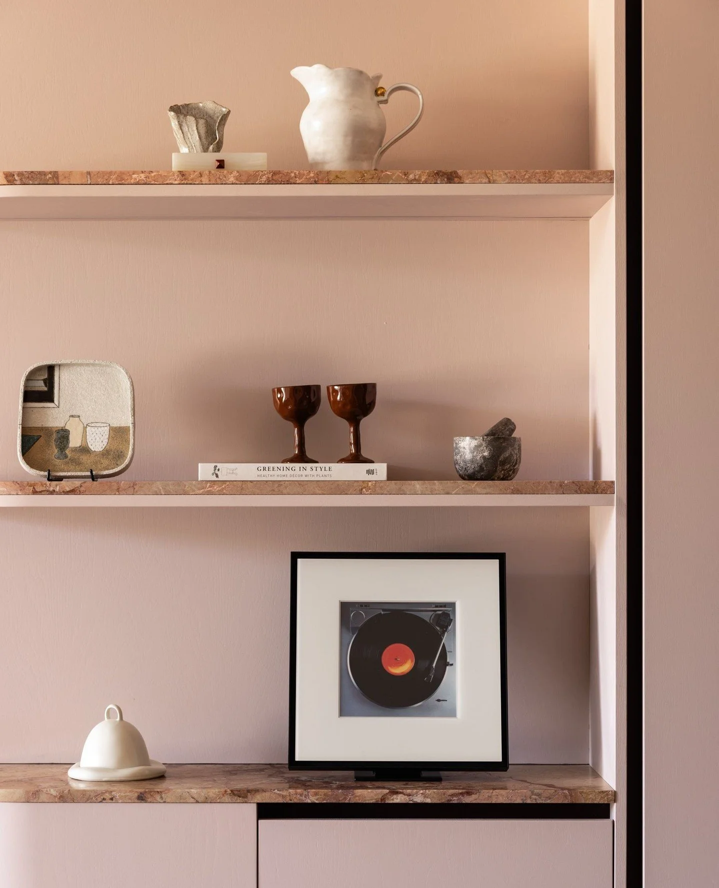 Curation is at the heart of timeless design.⁠
⁠
In Home Forbes, every object was thoughtfully placed &mdash; not just for aesthetics, but for meaning.⁠
A layered composition of art, ceramics, and keepsakes that reflect the client&rsquo;s character wh