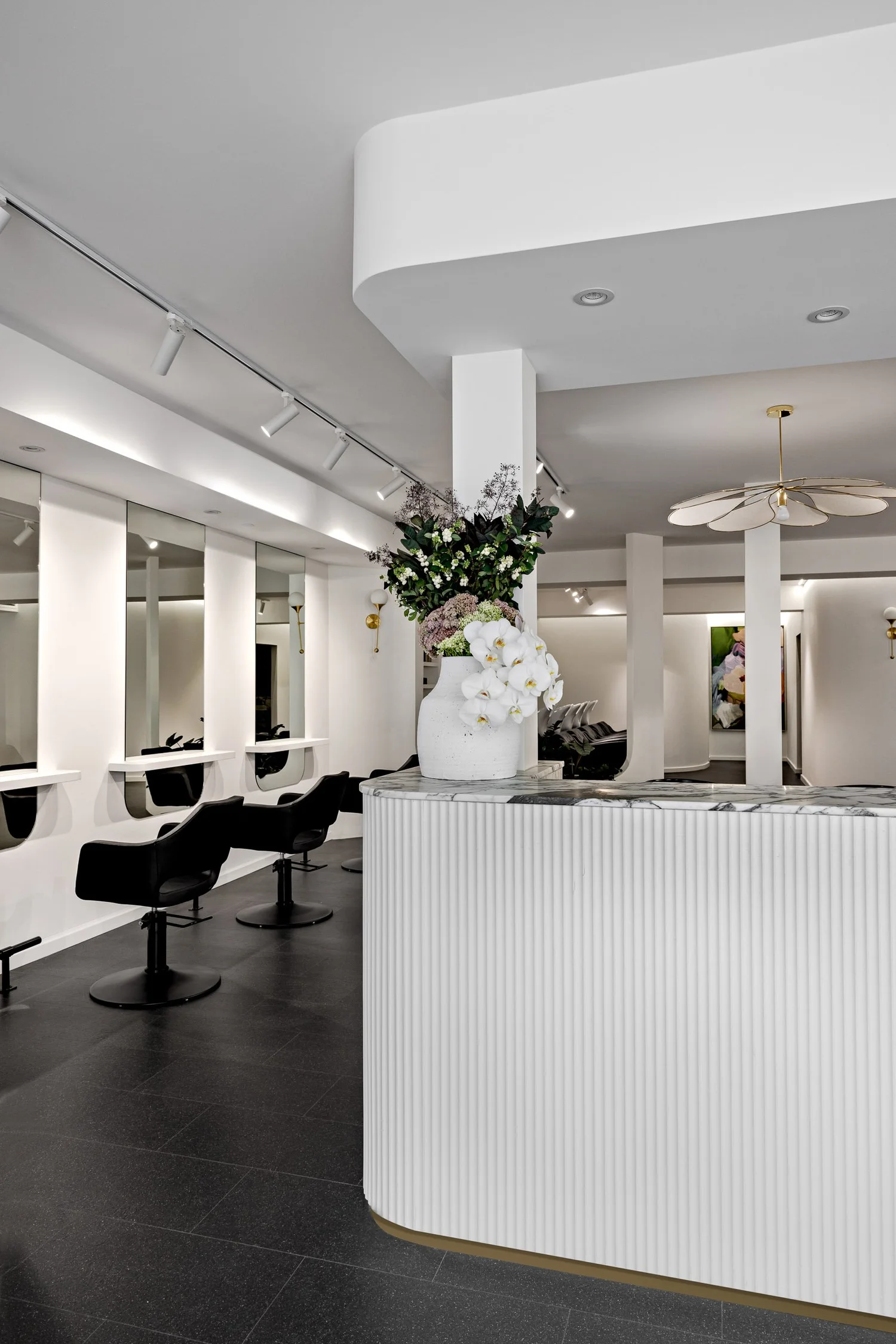 Loxx Salon Interior Design Project Sydney | Sydney Luxury Interior ...