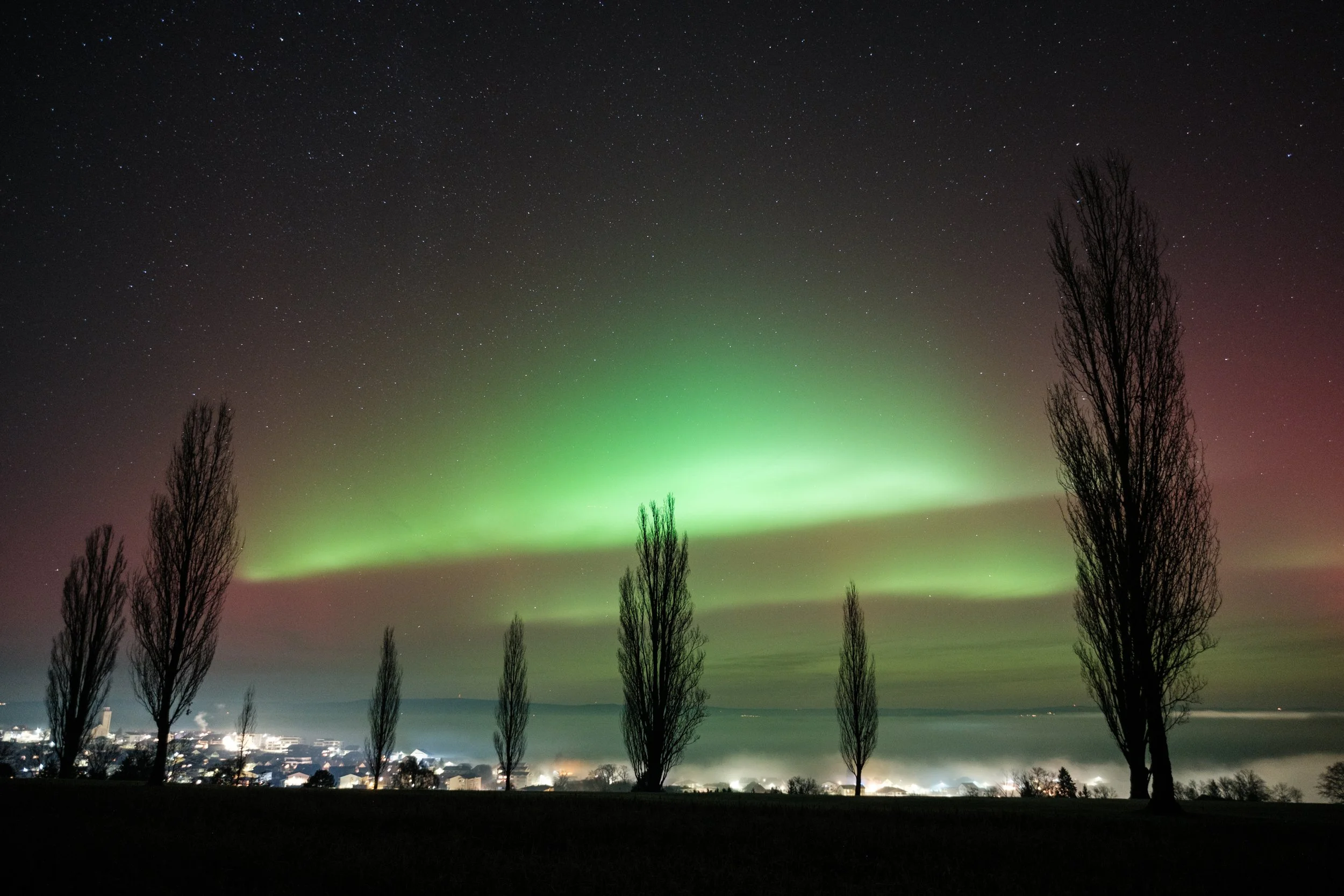 Nordlichter in der Schweiz