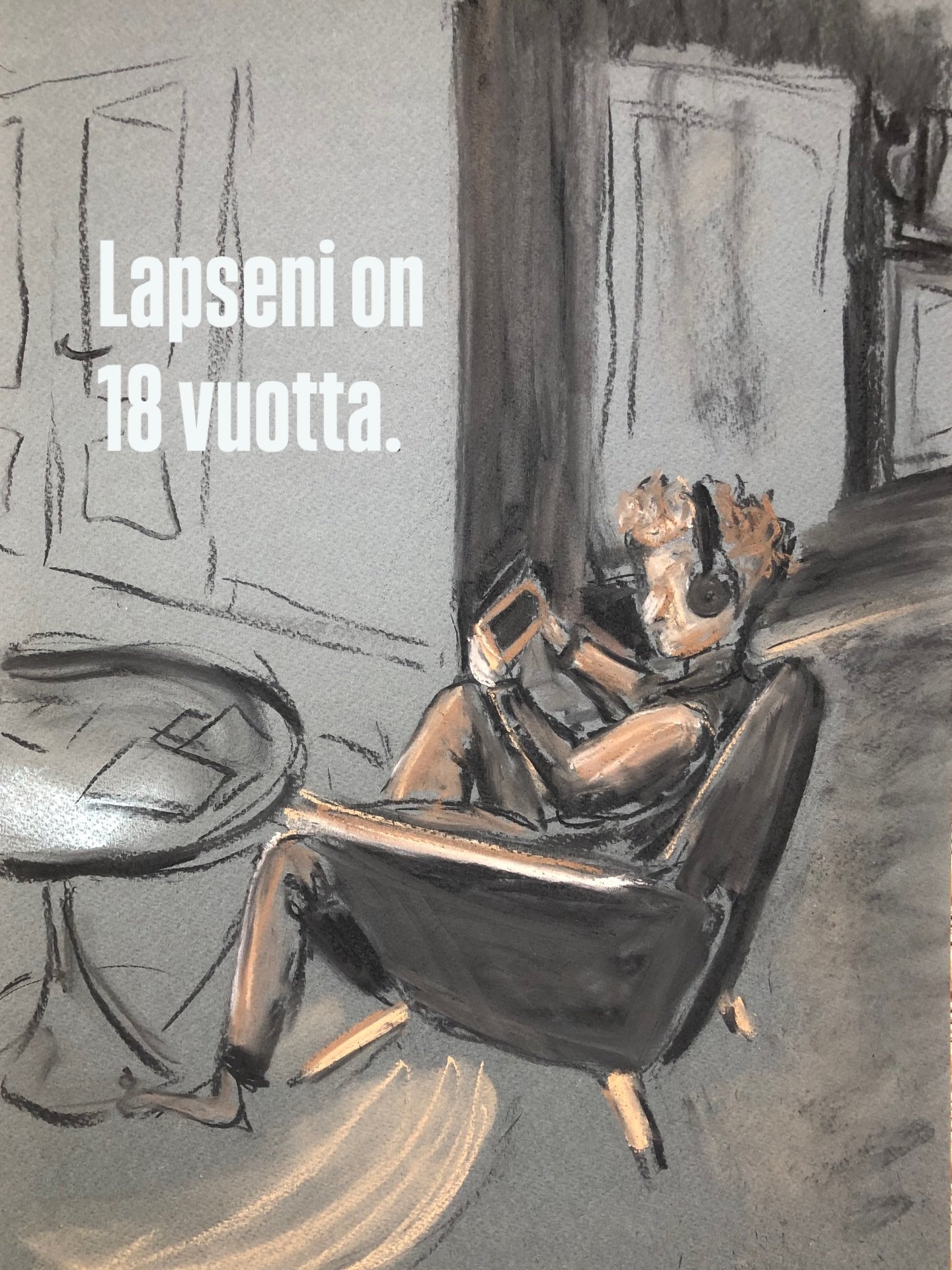 Lapseni on 18 vuotta. 

Kaikki jatkuu, kuten ennen ja samalla kaikki on muuttunut. Ensimm&auml;isen lapsen t&auml;ysi-ik&auml;istymiseen liittyy suurta onnea, haikeutta ja luopumista. Irti p&auml;&auml;st&auml;mist&auml;. Luottamista. &Auml;itiyden u