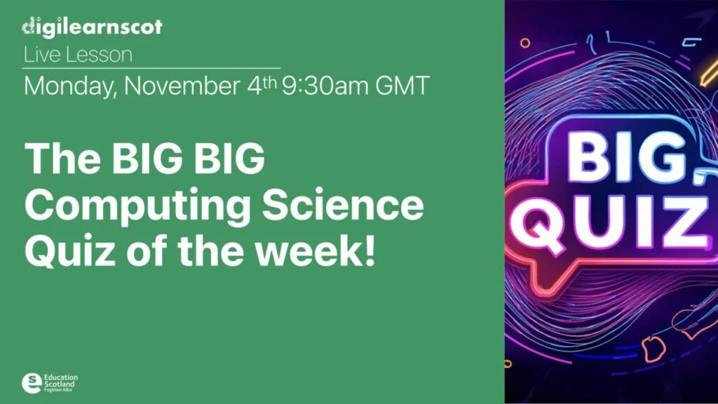 The BIG BIG Computing Science Quiz of the Week —