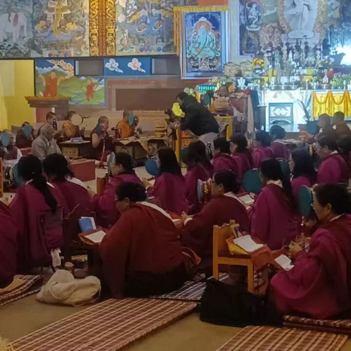 NOVEMBER 15, 2022

LHABAB DUCHEN

In Tibetan, Lhabab Duchen means &lsquo;Festival of the Descent from Heaven&rsquo;.

At the age of 41, the Buddha ascended to the Trayastrimsa heaven to give teachings to the gods of that desire realm. His mother also