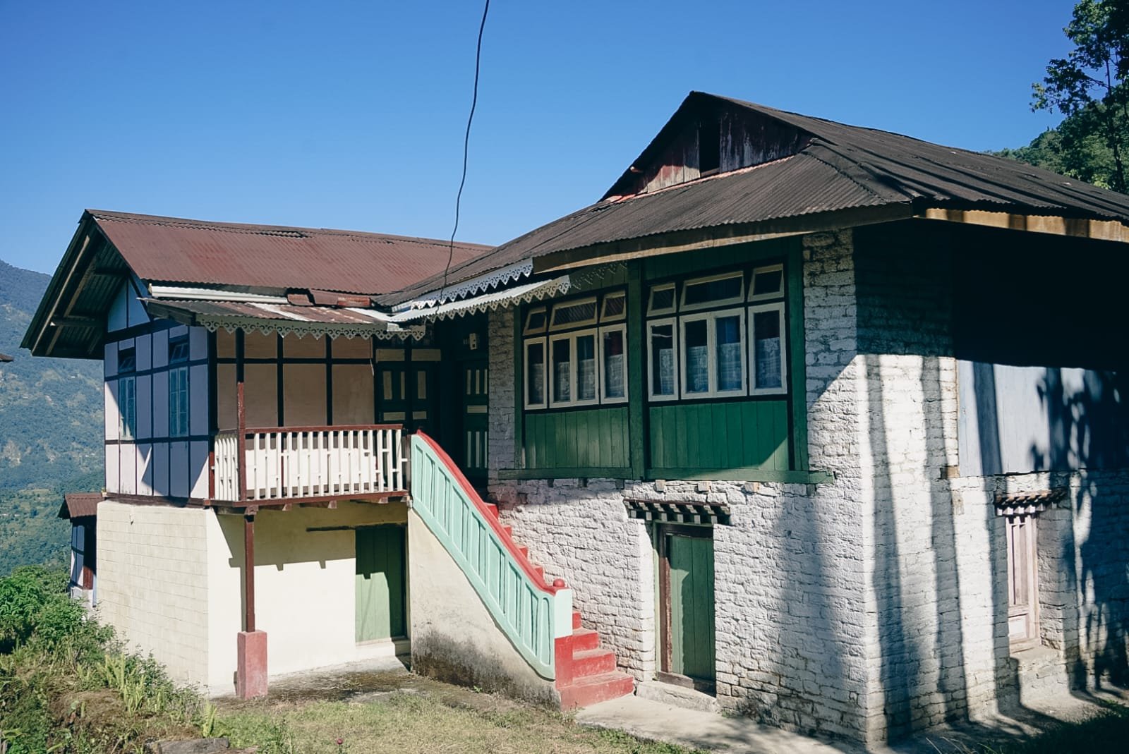 Traditional Bhutia Home