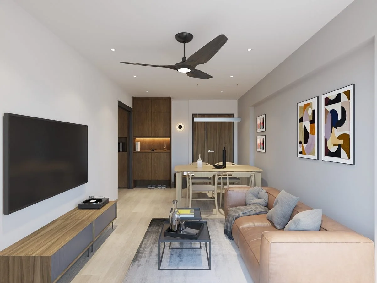 Modern Eclectic Interior Design Ideas for HDB Flats in Singapore