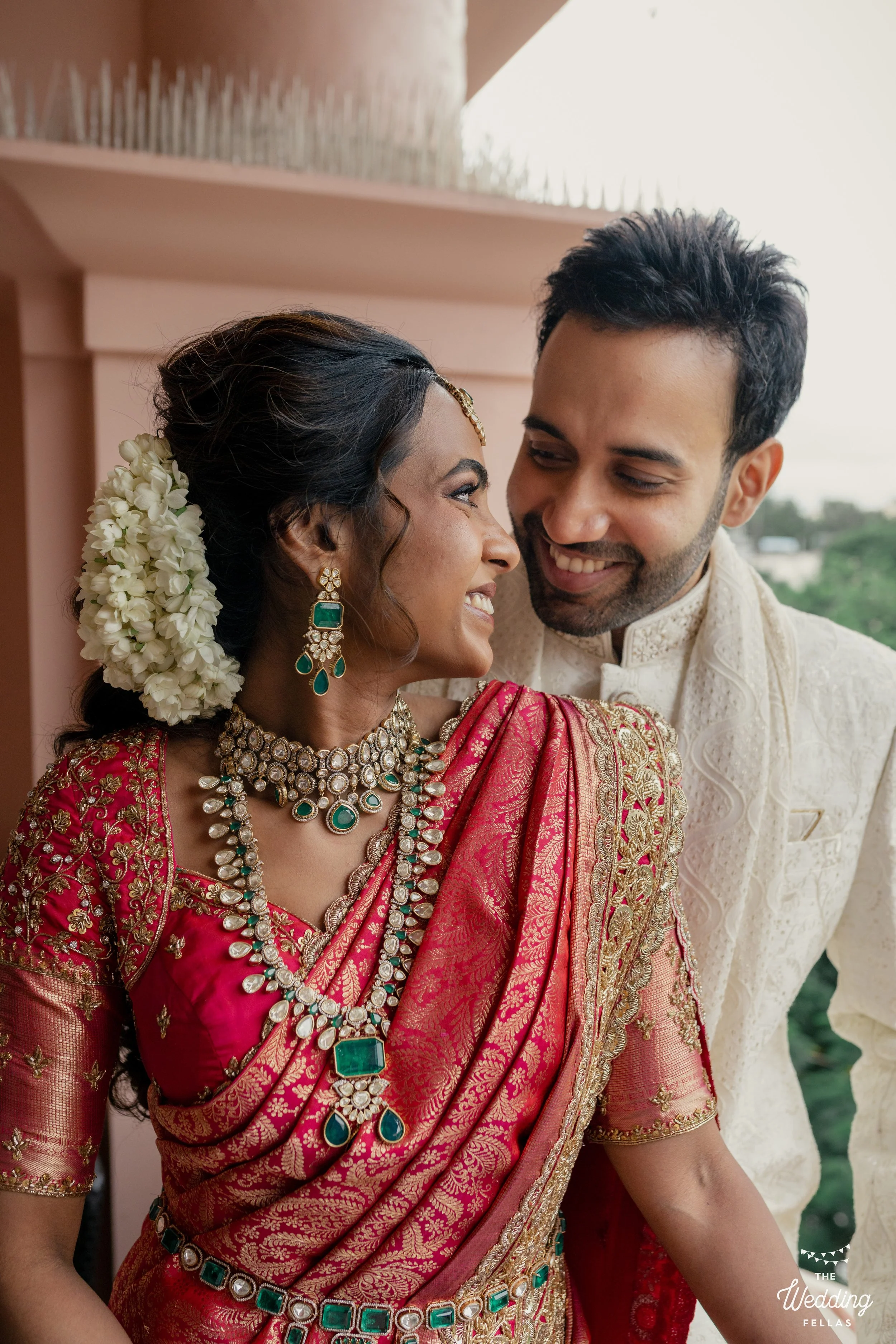 Bride and groom during muhurtham | The Wedding Fellas | Wedding Photographer in Bangalore & Hyderabad