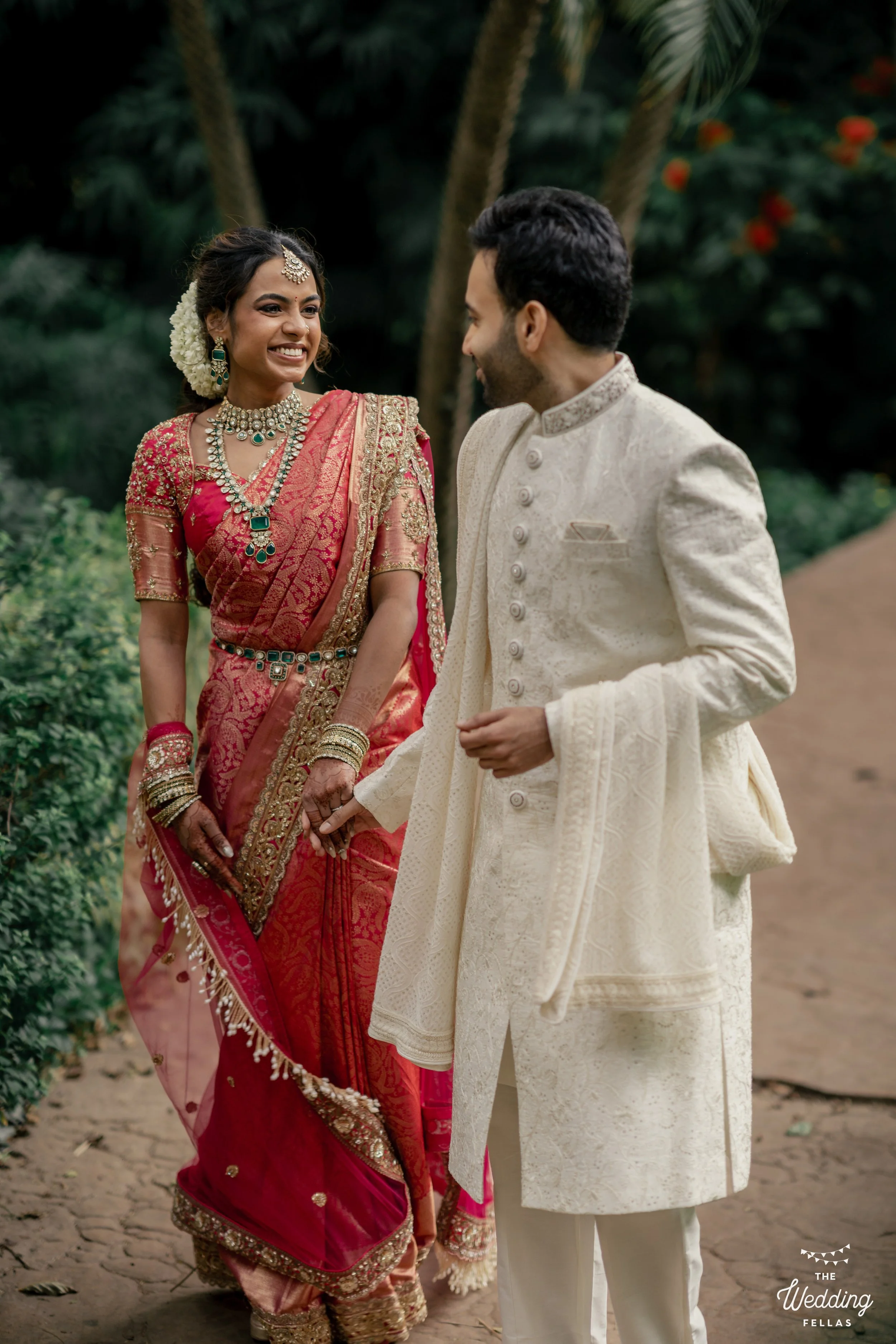 Bride and groom during muhurtham | The Wedding Fellas | Wedding Photographer in Bangalore & Hyderabad