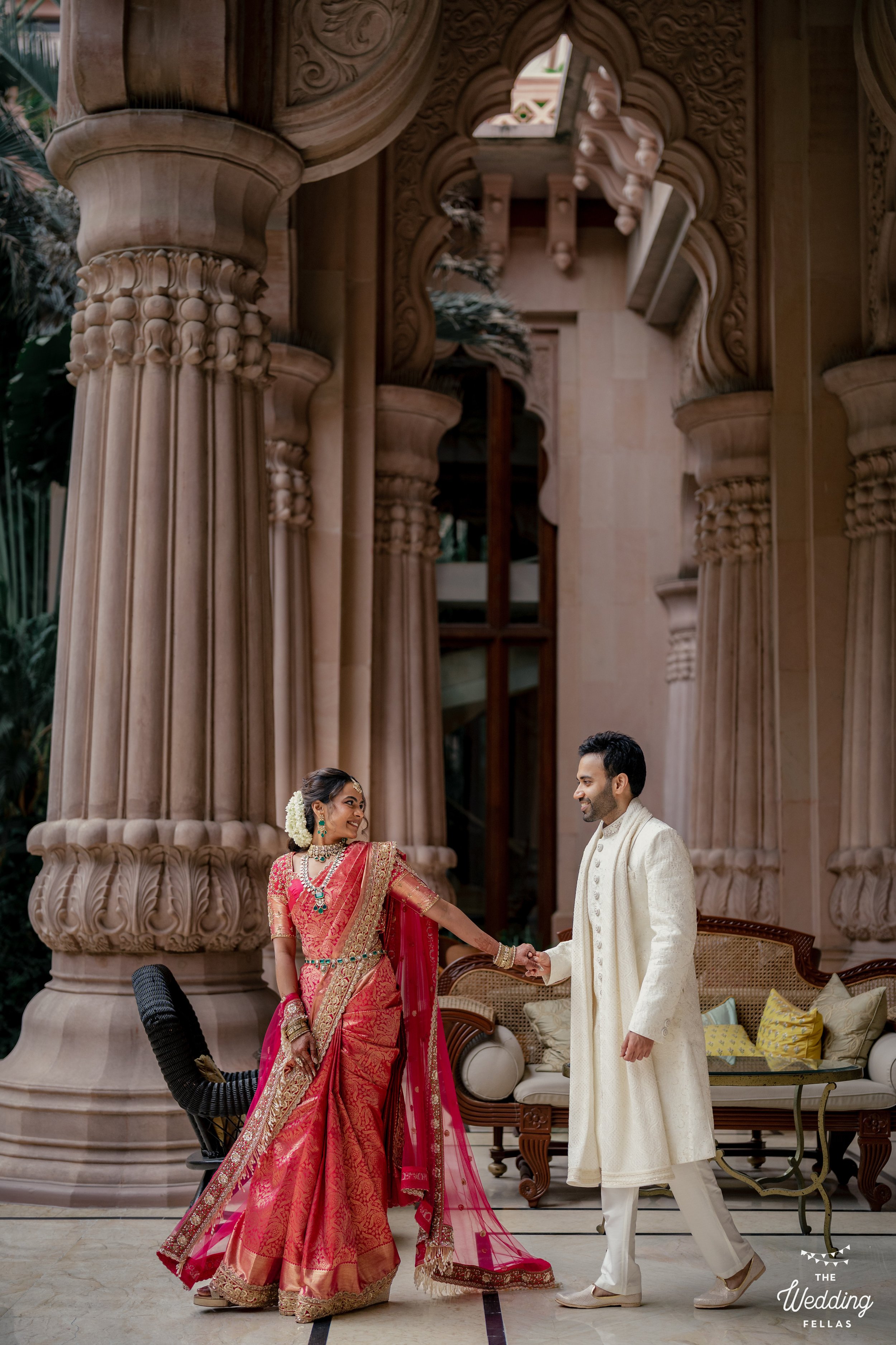 Bride and groom during muhurtham | The Wedding Fellas | Wedding Photographer in Bangalore & Hyderabad