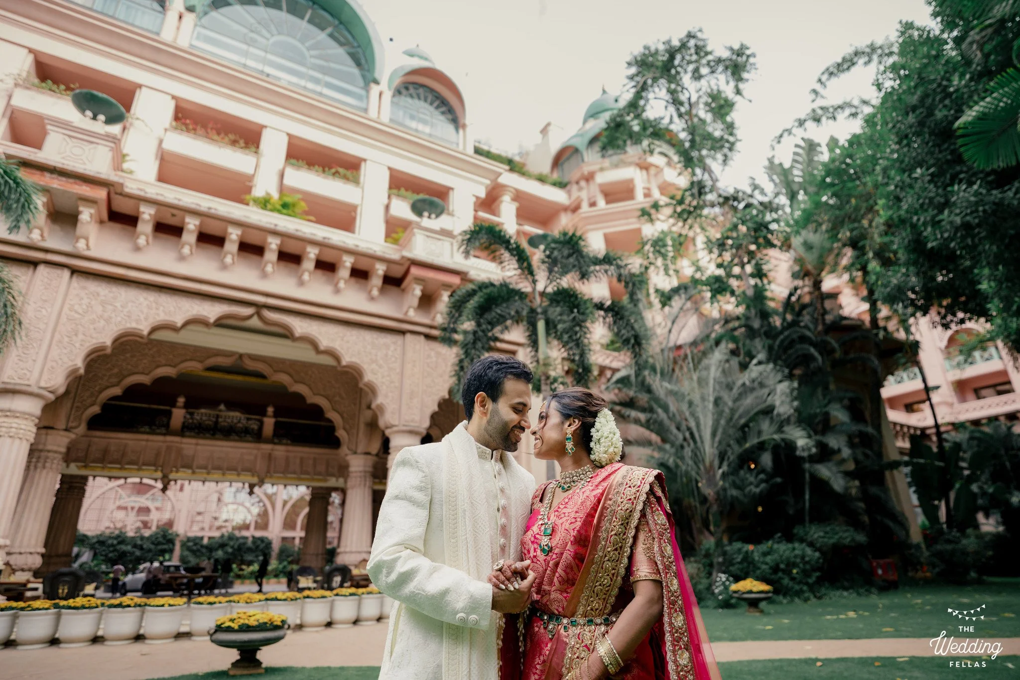 Bride and groom during muhurtham | The Wedding Fellas | Wedding Photographer in Bangalore & Hyderabad