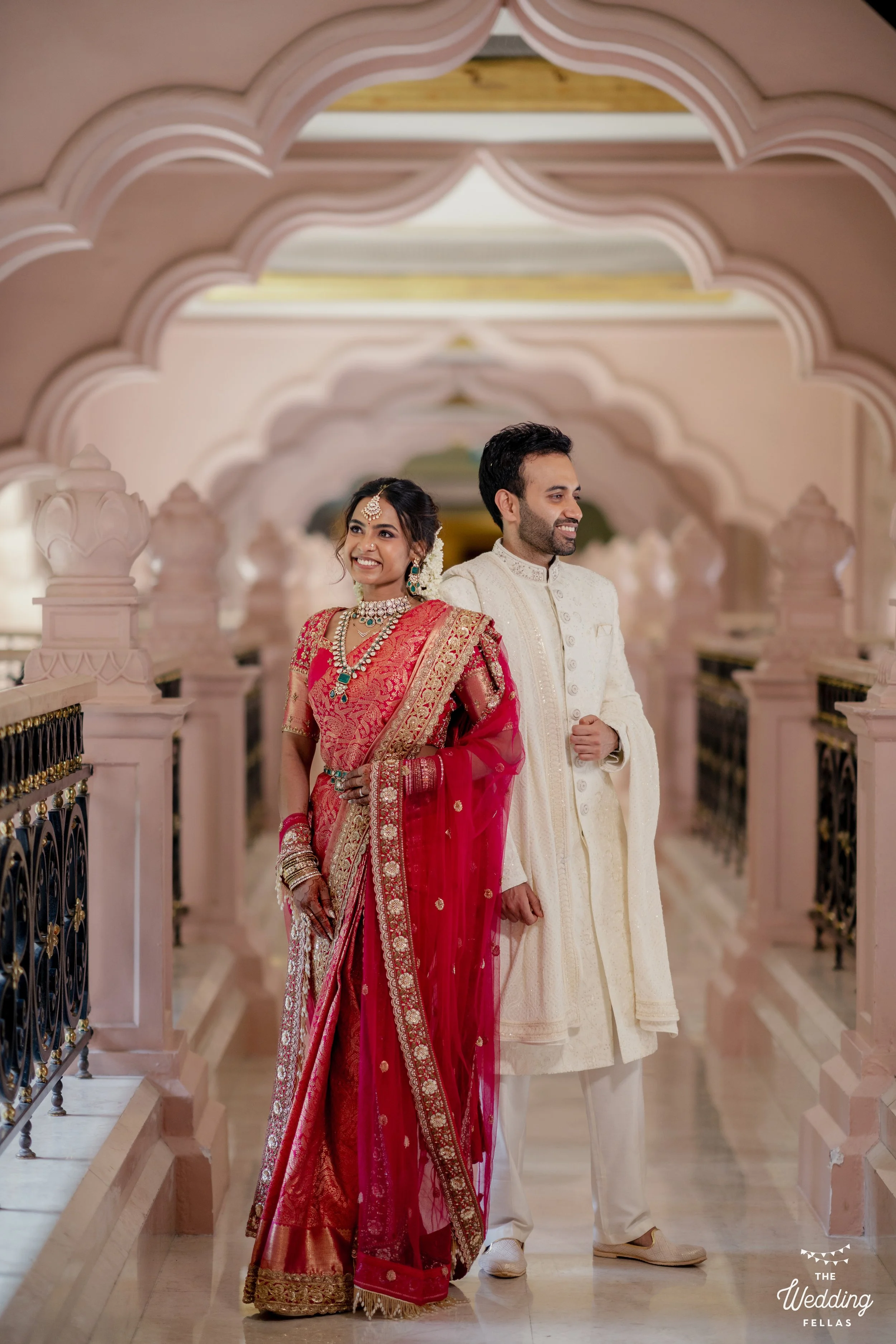 Bride and groom during muhurtham | The Wedding Fellas | Wedding Photographer in Bangalore & Hyderabad
