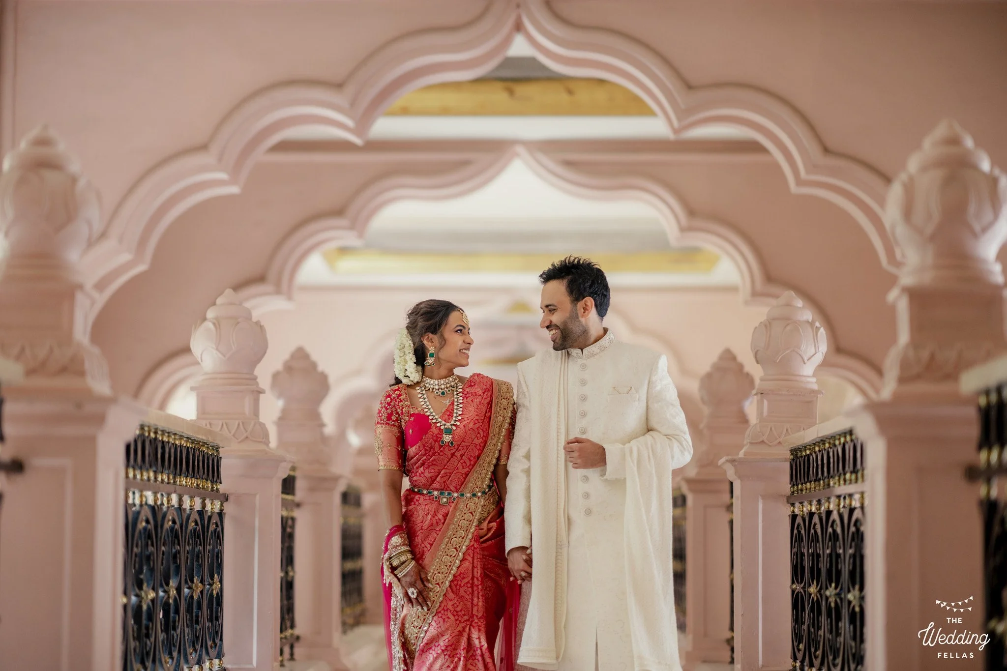 Bride and groom during muhurtham | The Wedding Fellas | Wedding Photographer in Bangalore & Hyderabad