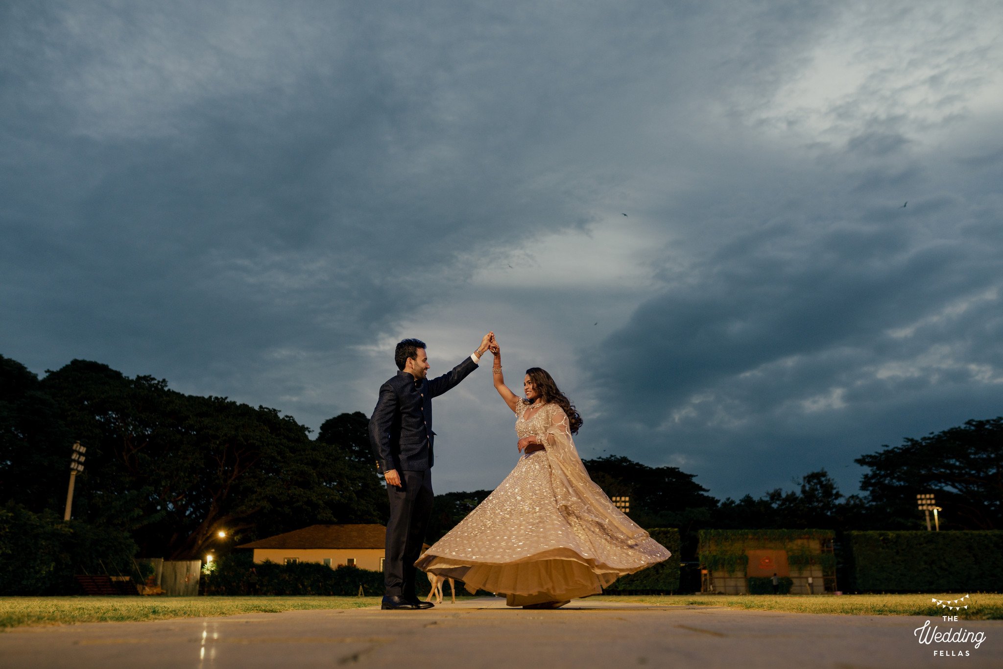 Bride and groom during muhurtham | The Wedding Fellas | Wedding Photographer in Bangalore & Hyderabad