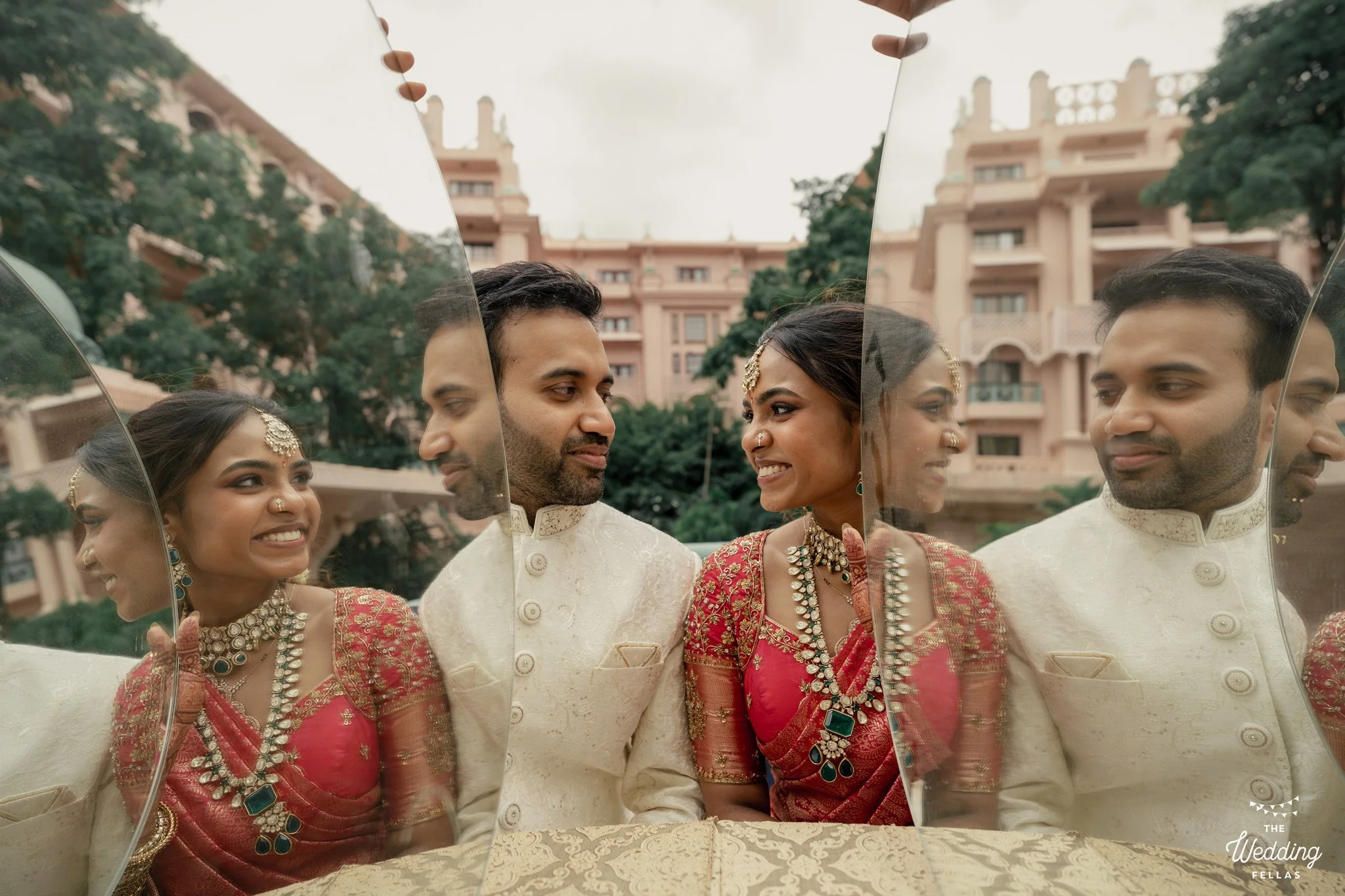 Bride and groom during muhurtham | The Wedding Fellas | Wedding Photographer in Bangalore & Hyderabad