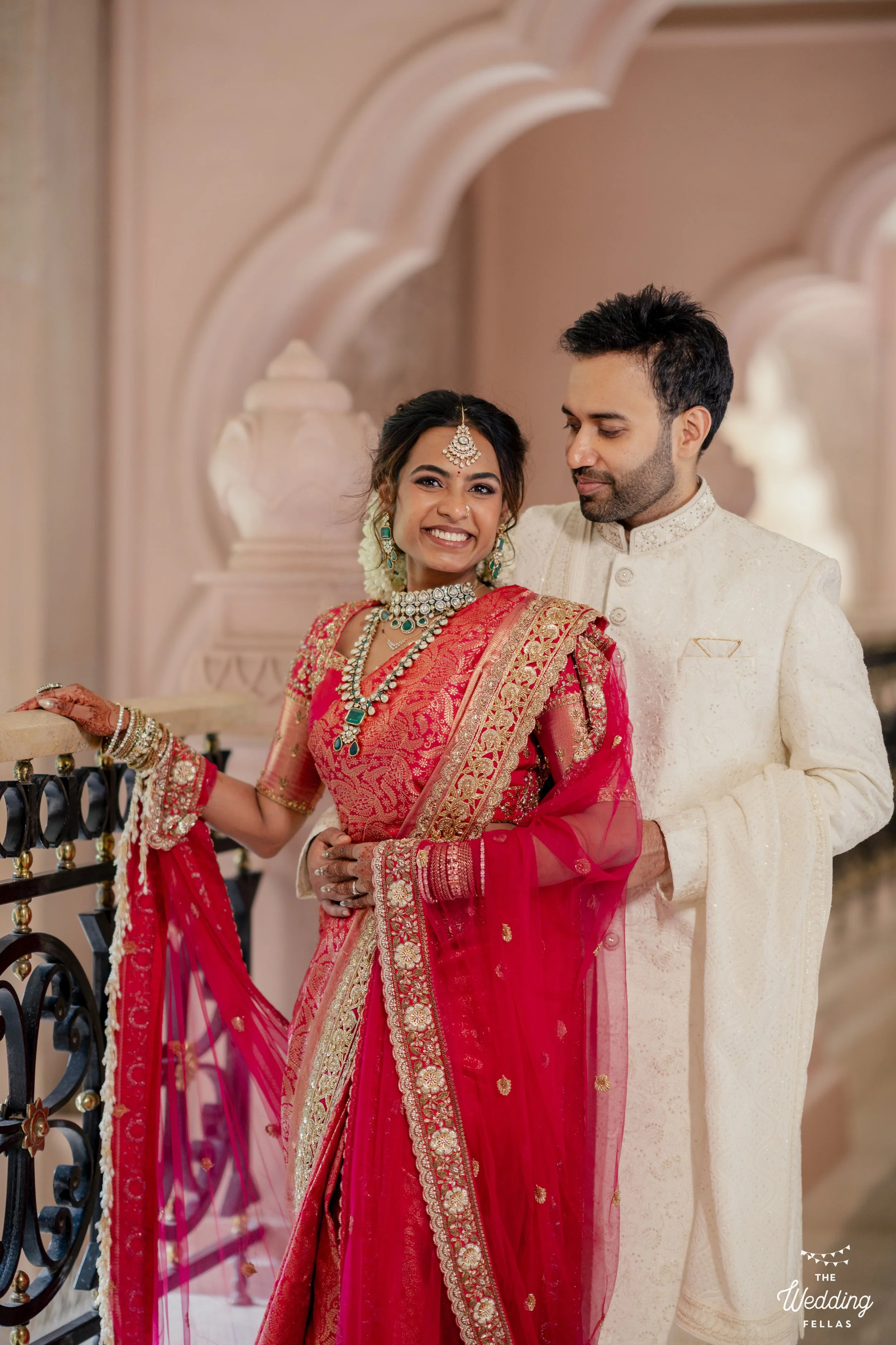 Bride and groom during muhurtham | The Wedding Fellas | Wedding Photographer in Bangalore & Hyderabad