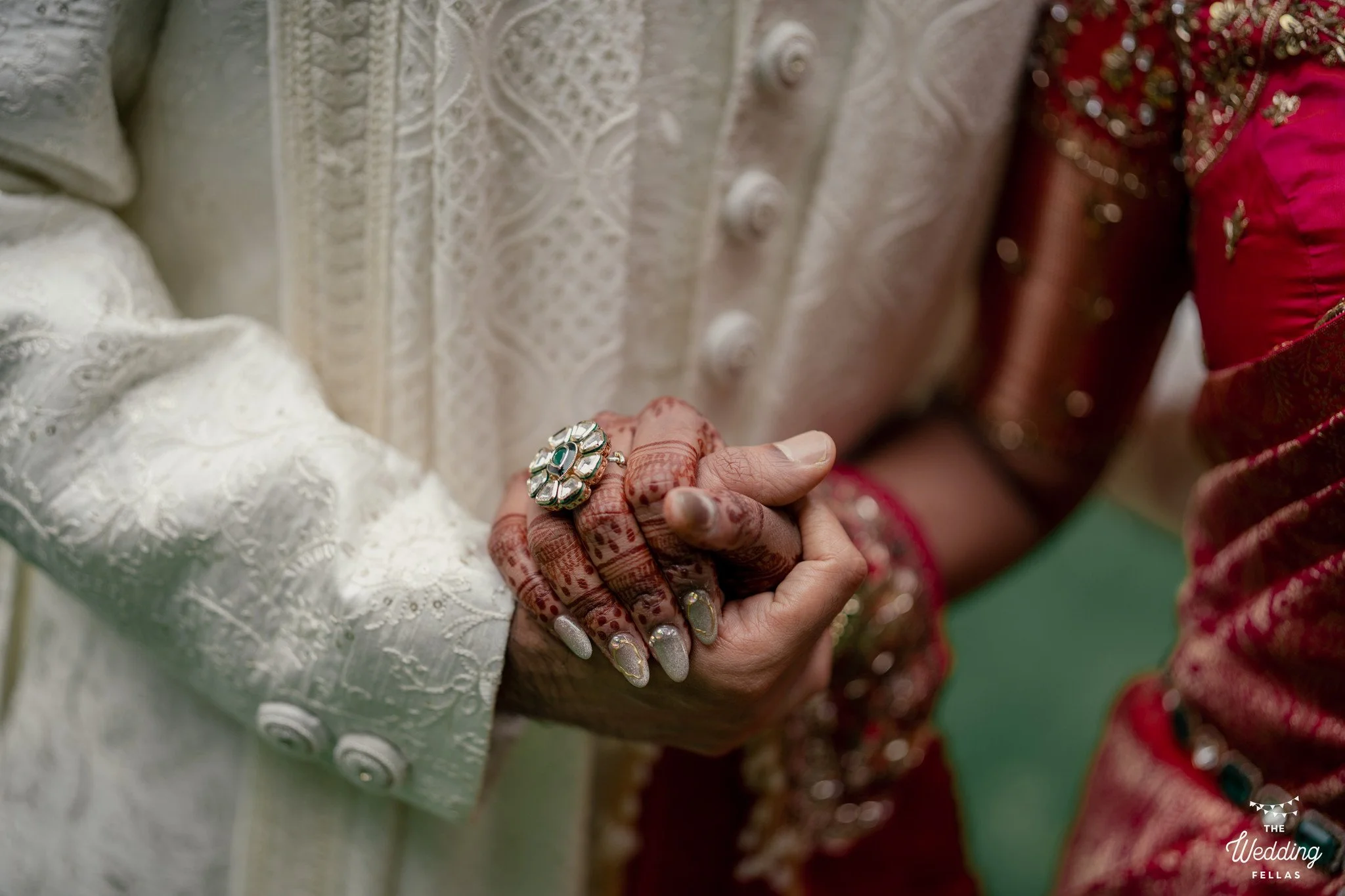 Bride and groom during muhurtham | The Wedding Fellas | Wedding Photographer in Bangalore & Hyderabad