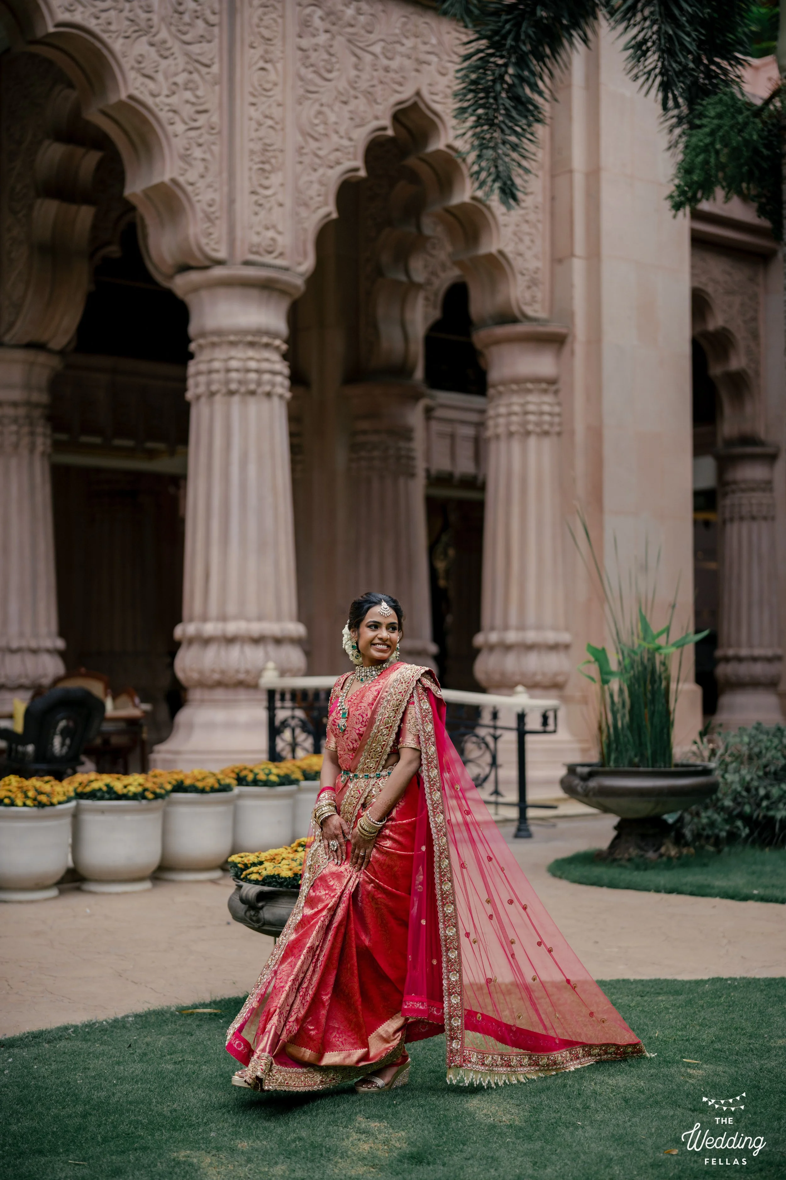 Bride and groom during muhurtham | The Wedding Fellas | Wedding Photographer in Bangalore & Hyderabad