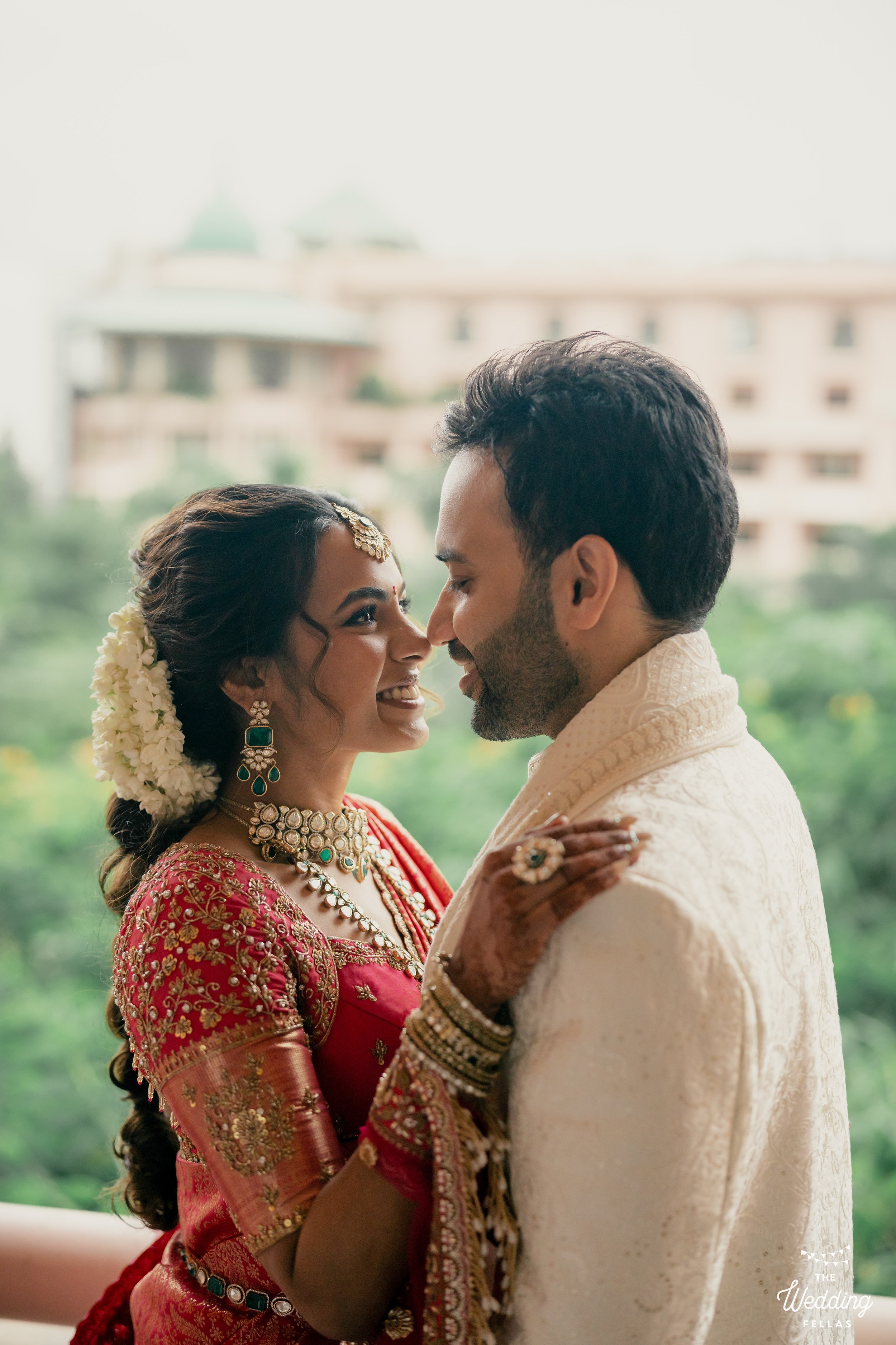 Bride and groom during muhurtham | The Wedding Fellas | Wedding Photographer in Bangalore & Hyderabad