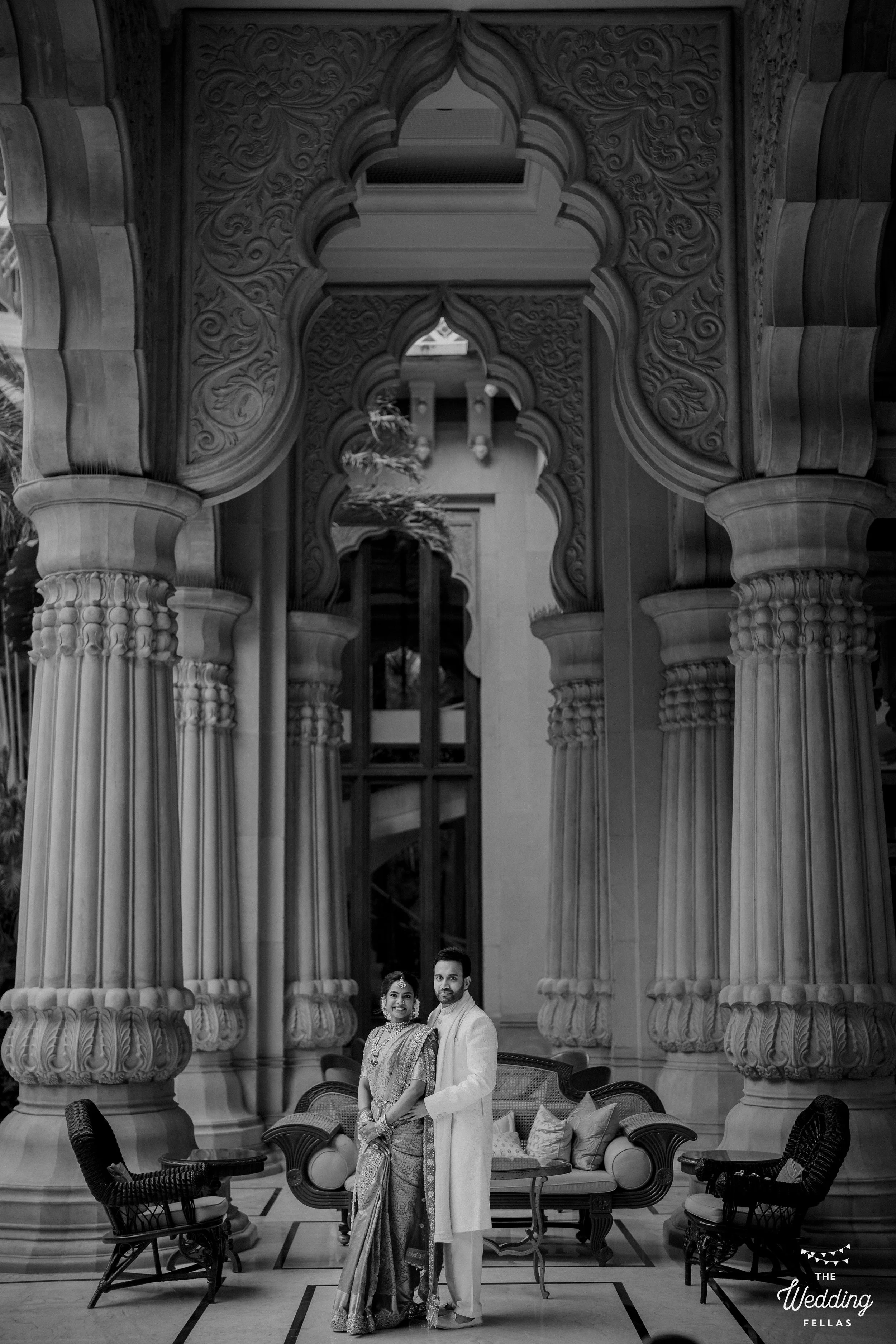 Bride and groom during muhurtham | The Wedding Fellas | Wedding Photographer in Bangalore & Hyderabad
