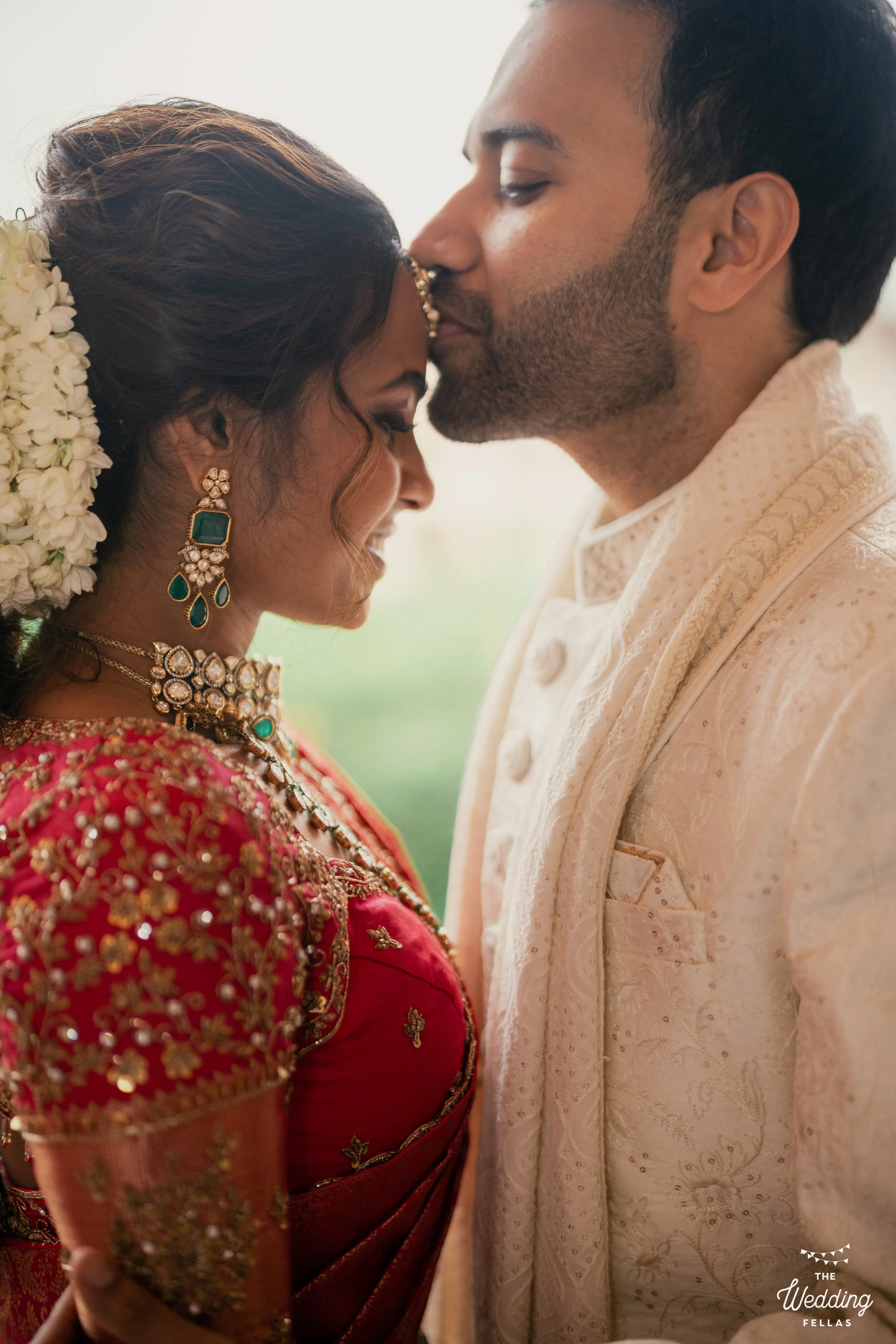 Bride and groom during muhurtham | The Wedding Fellas | Wedding Photographer in Bangalore & Hyderabad
