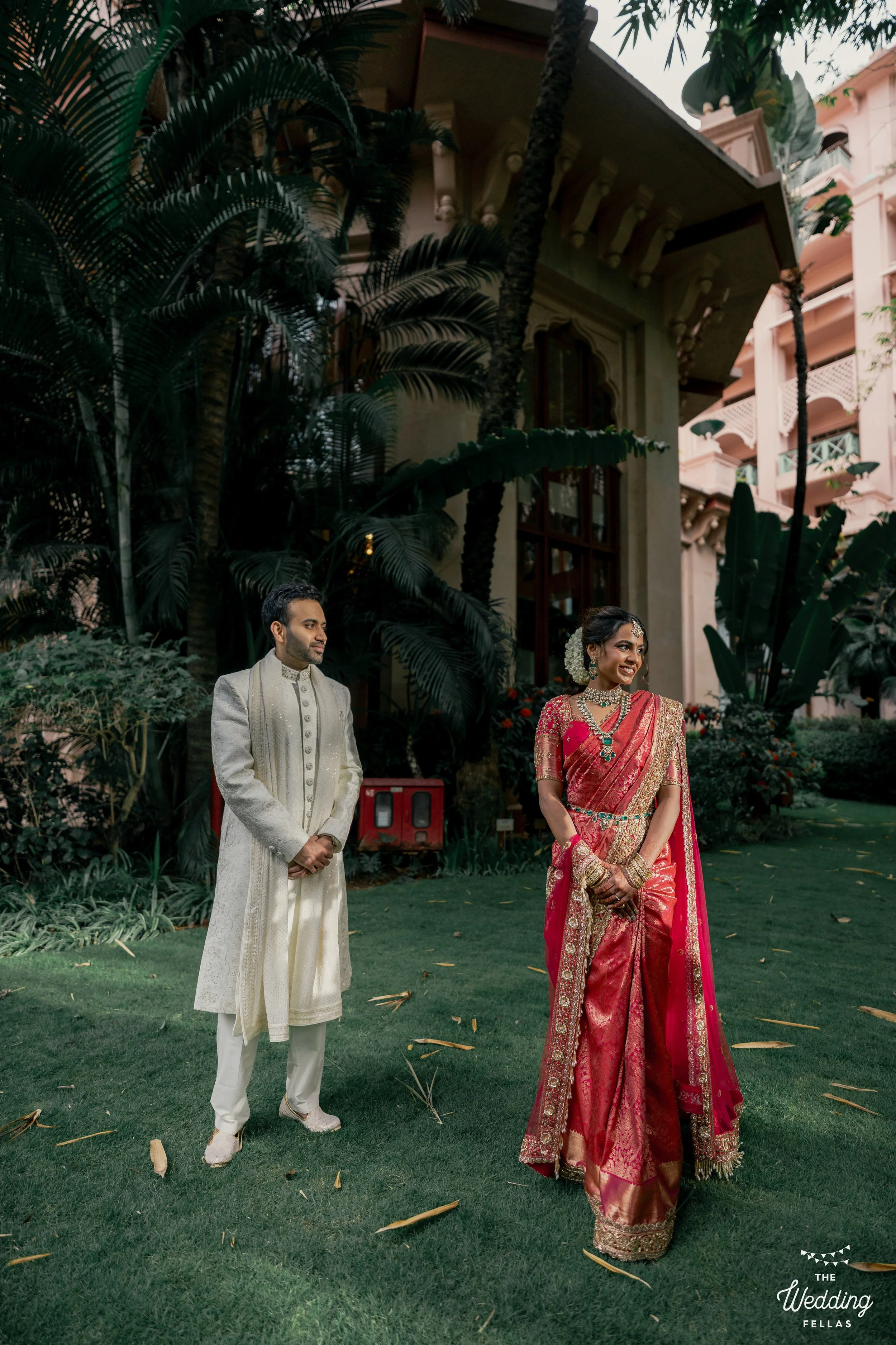 Bride and groom during muhurtham | The Wedding Fellas | Wedding Photographer in Bangalore & Hyderabad