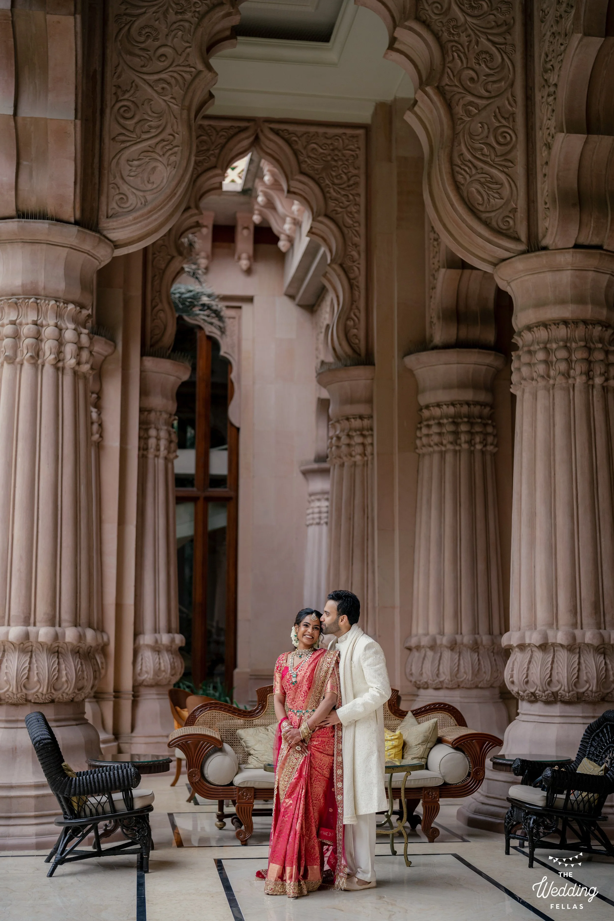 Bride and groom during muhurtham | The Wedding Fellas | Wedding Photographer in Bangalore & Hyderabad