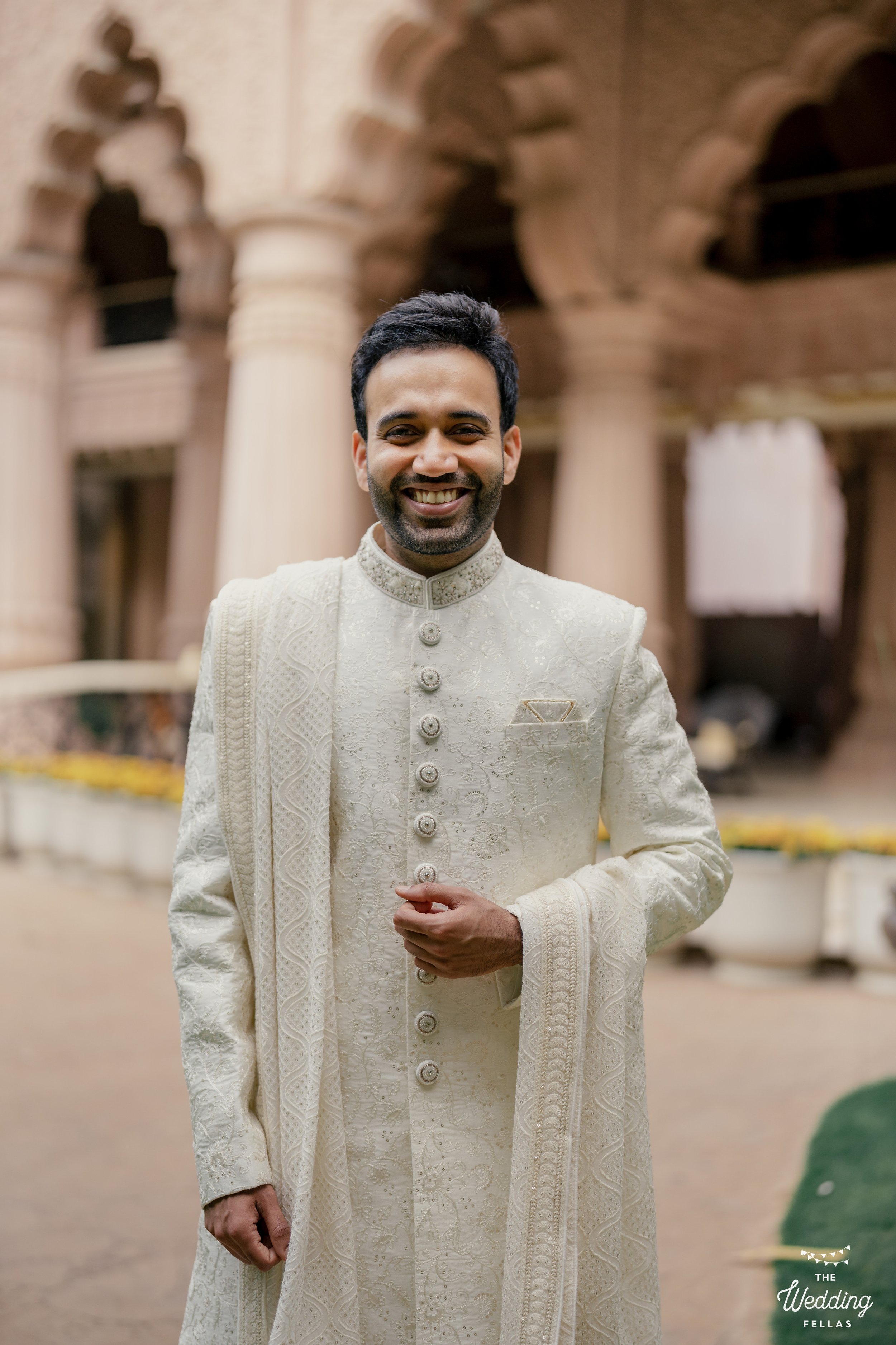 Bride and groom during muhurtham | The Wedding Fellas | Wedding Photographer in Bangalore & Hyderabad