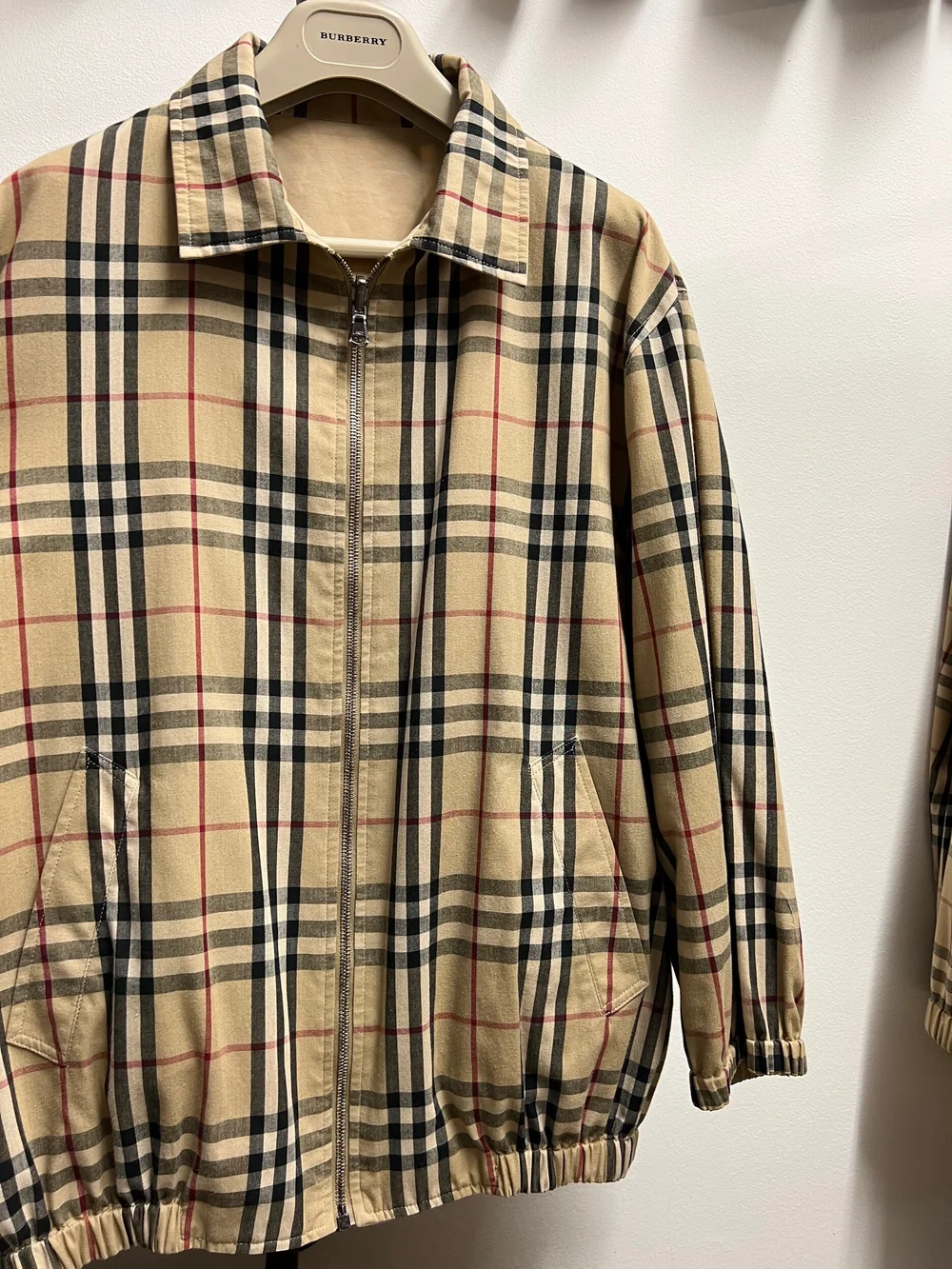 Burberry Nova Check Reversible Jacket — Check It Vintage