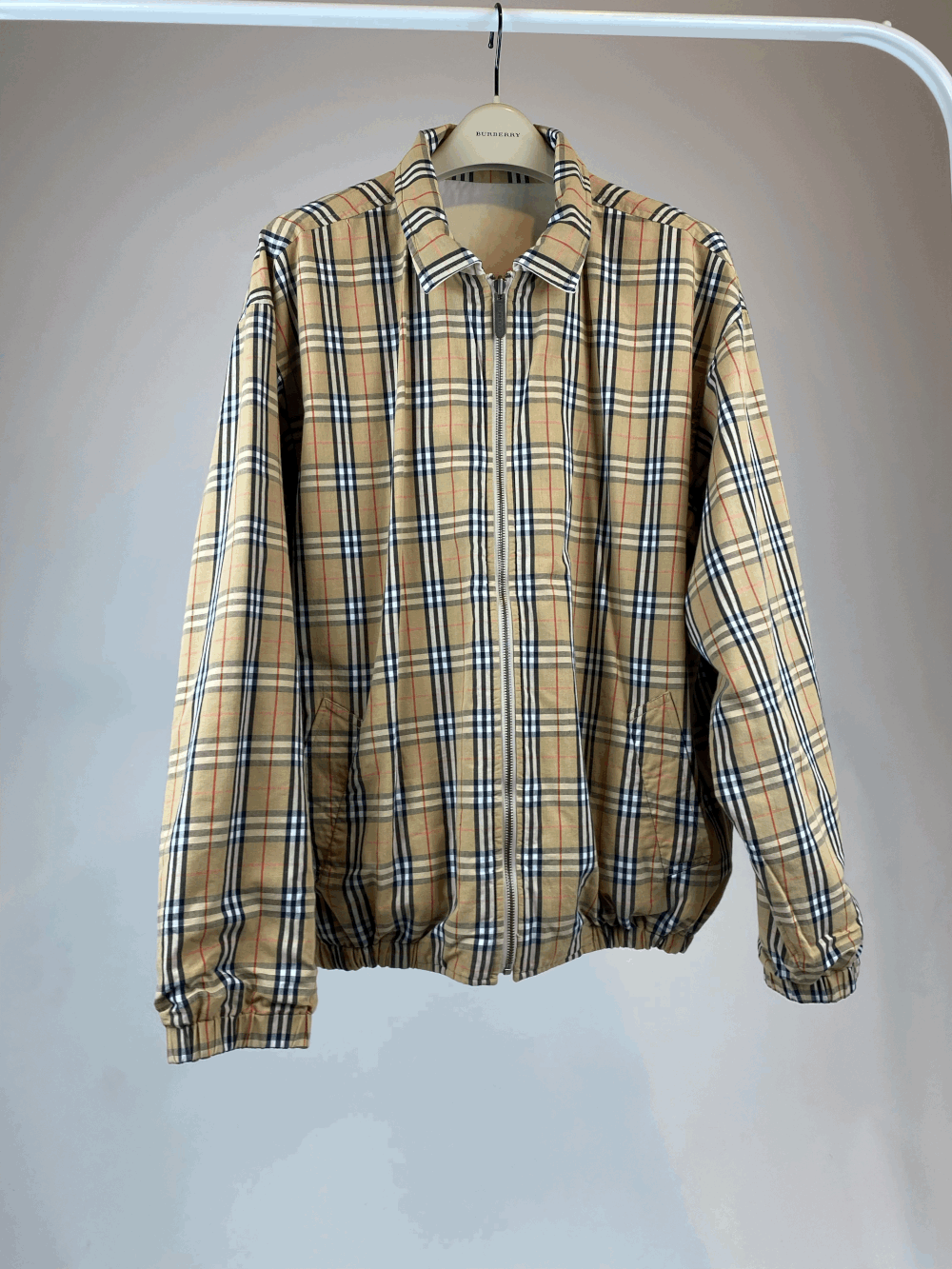 Burberry Unisex Reversible Nova Check Cotton Jacket — Check It Vintage