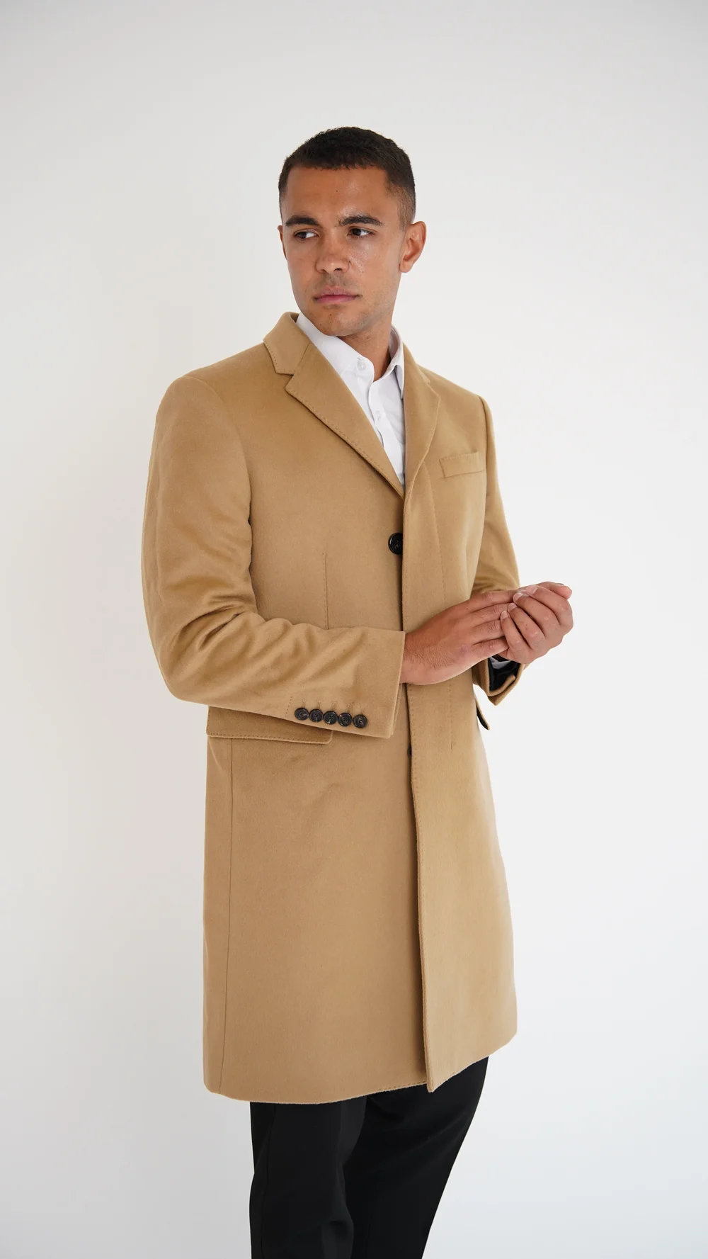 Burberry Woolen Cashmere Coat — Check It Vintage