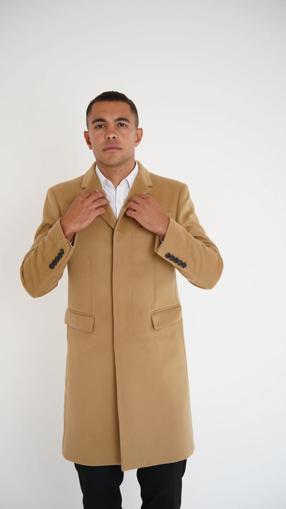 Burberry Woolen Cashmere Coat — Check It Vintage