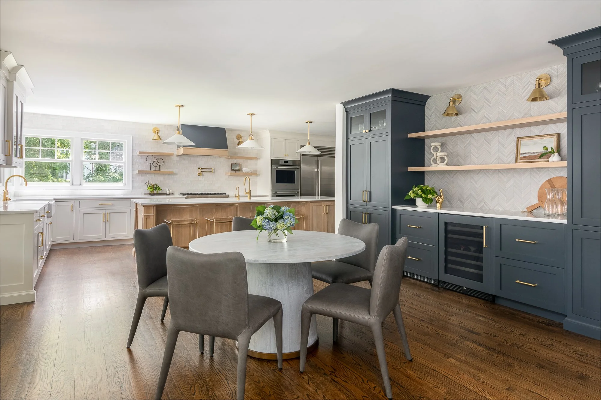 Red Clover Designs | Monmouth County, NJ Interior Designer | Dining Room Design & Remodel